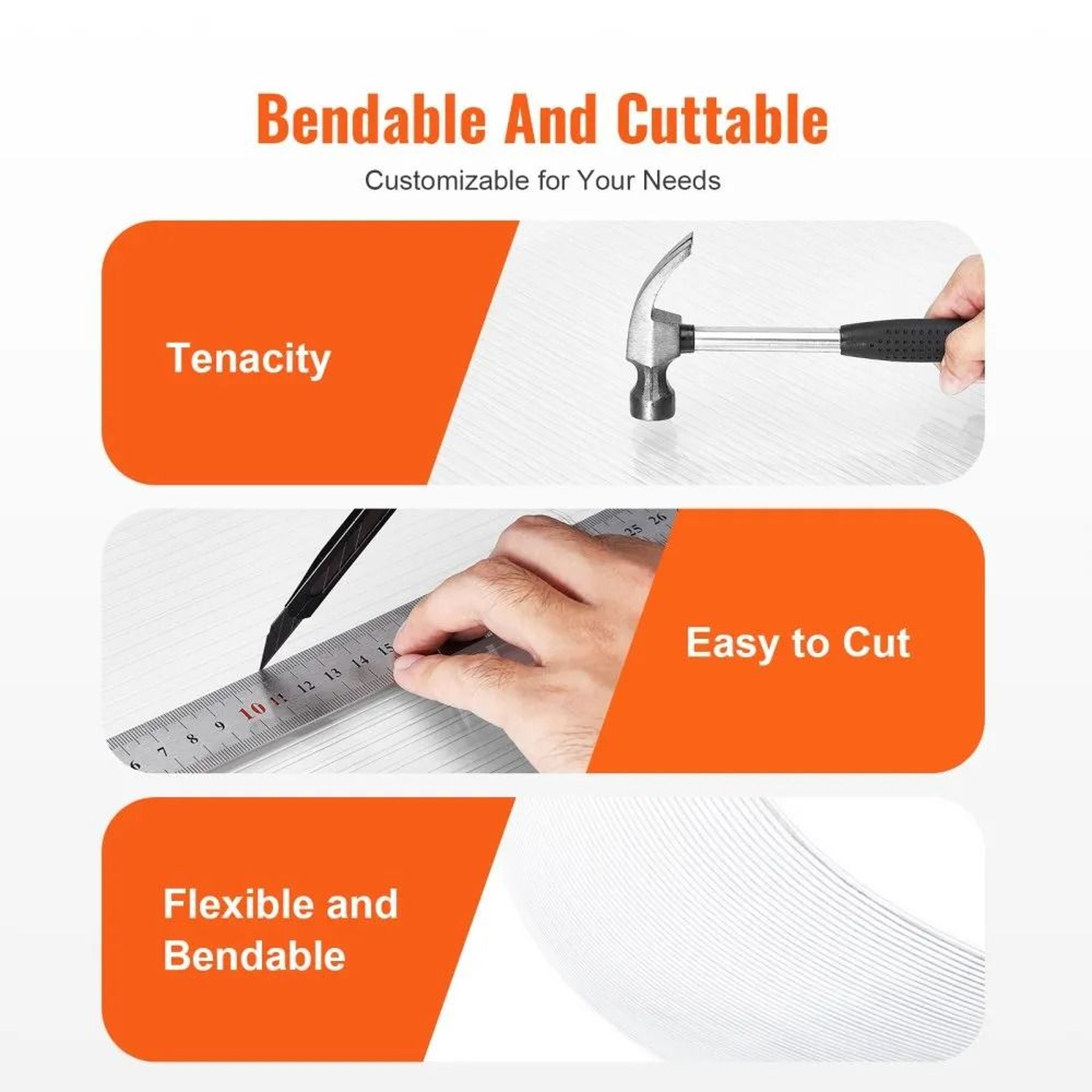 12 Pack Polycarbonate Greenhouse Panels 2ft X 4ft Clear Corrugated Roofing Sheets 5