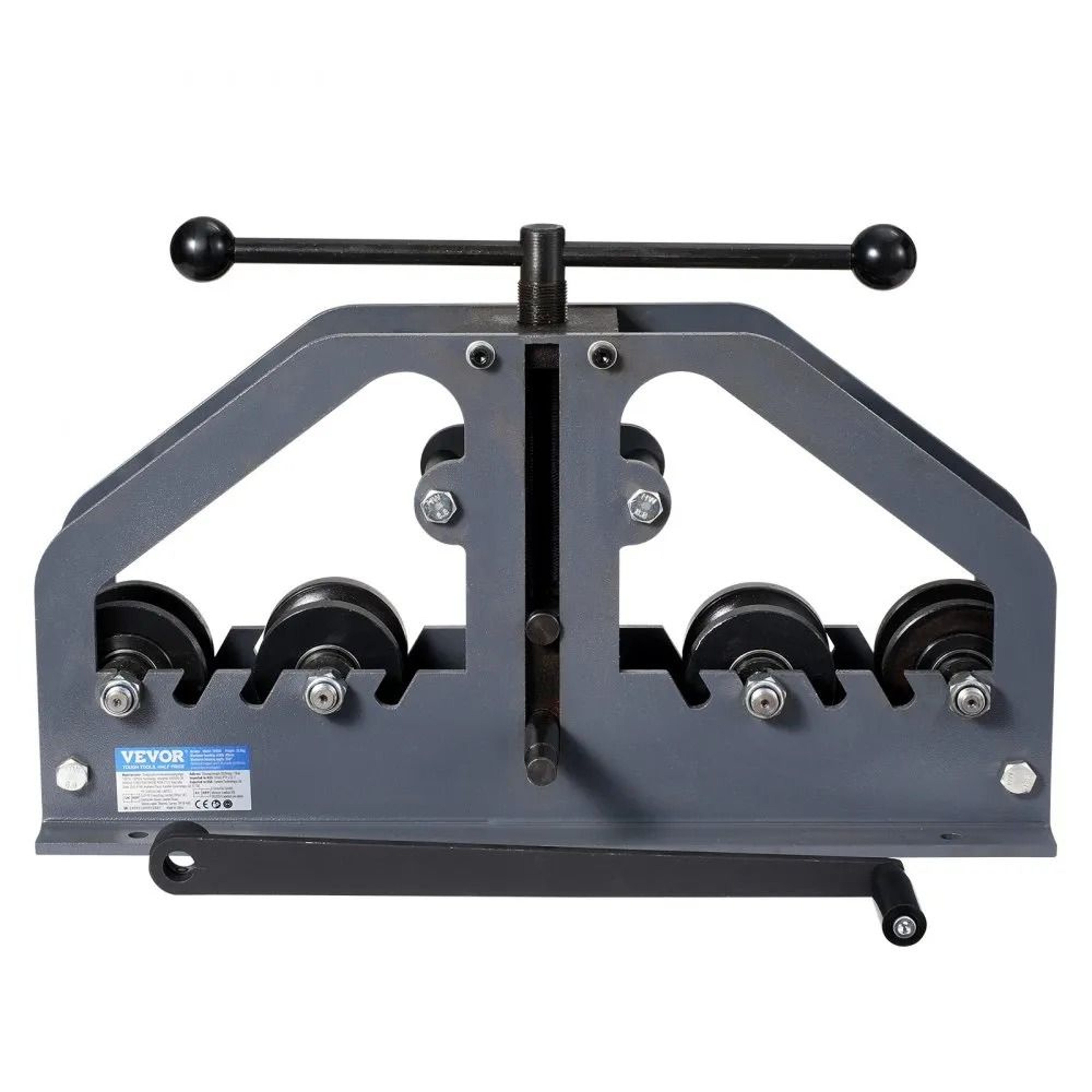 Manual Tube Roller Bender With 6 Dies For Round Square Tube And Flat Bar 8