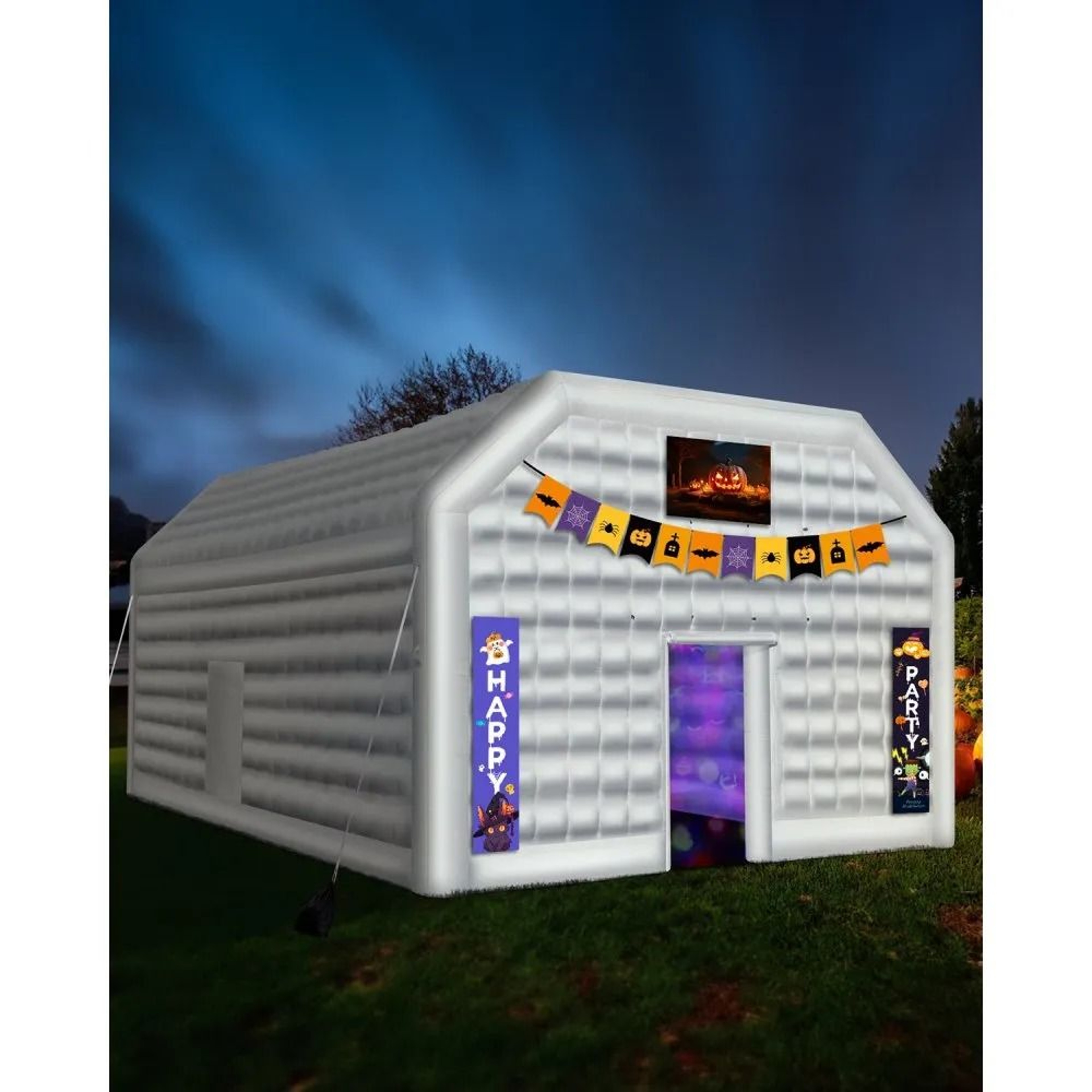 Inflatable Nightclub 263 X 197 X 131 Ft With 1100W Blower 5