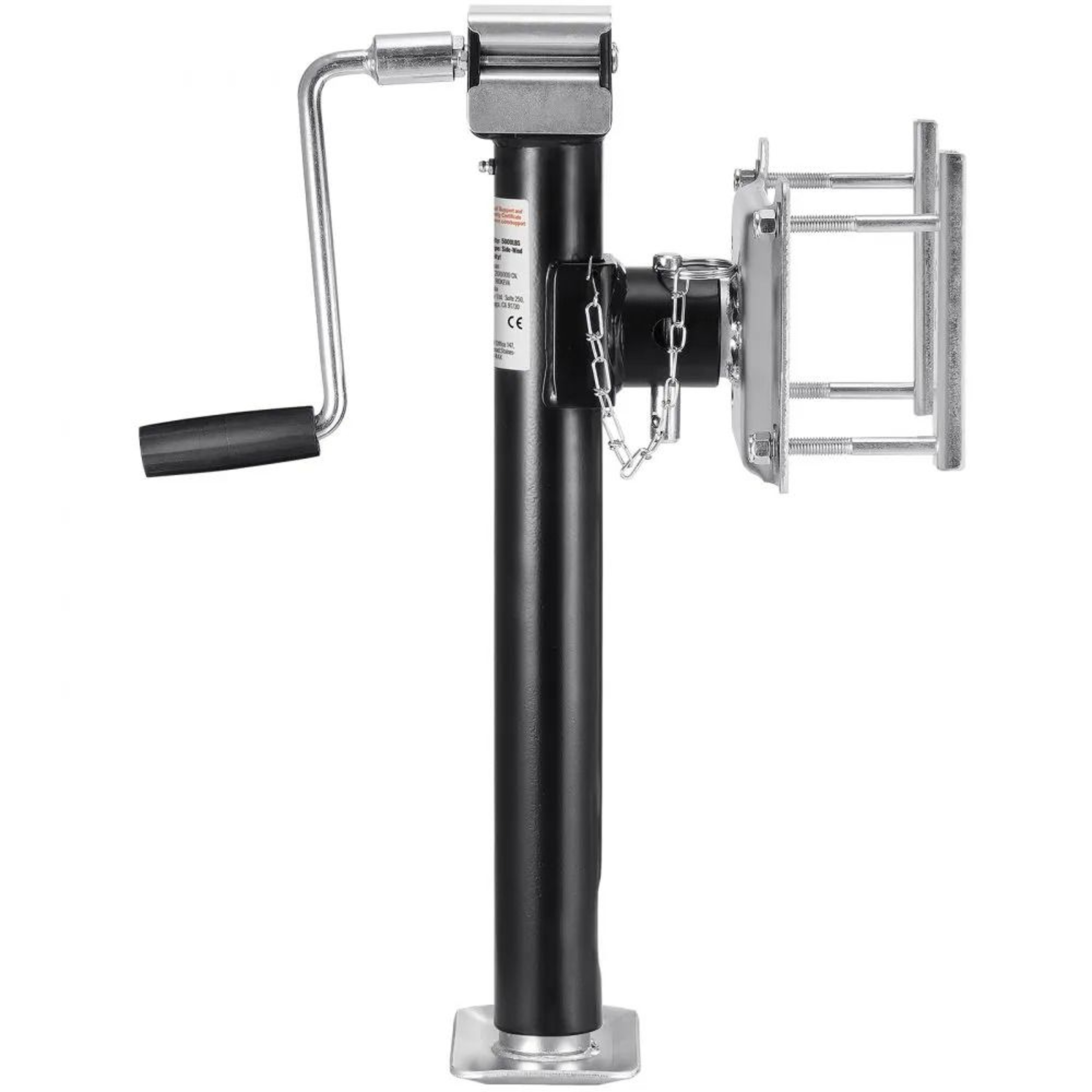 5000 Lb Heavy Duty Swivel BoltOn Trailer Jack With 143 Inch Stroke 0