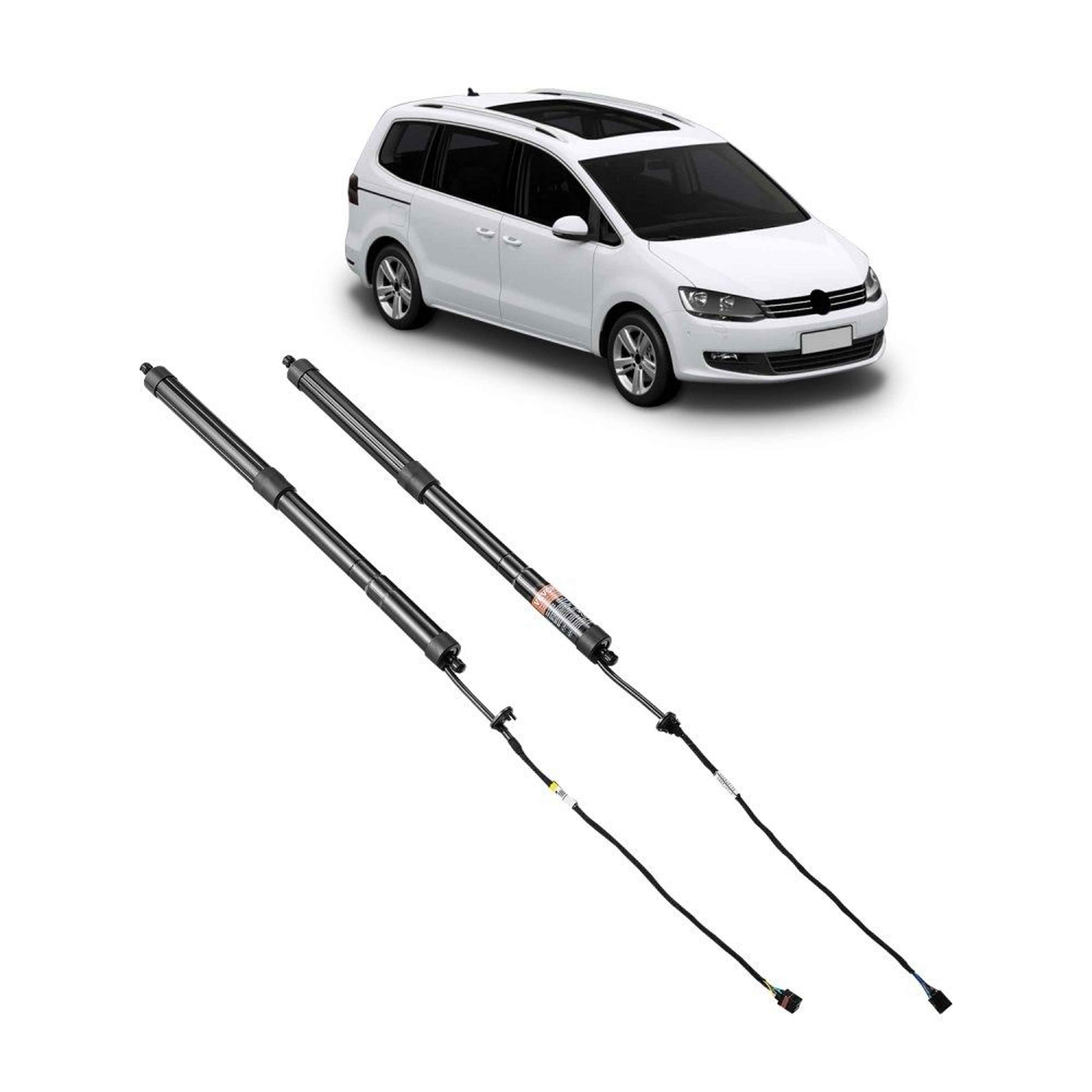Rear Power Liftgate Struts With 590N Support For 20102023 Sharan 2 Piece Set 0