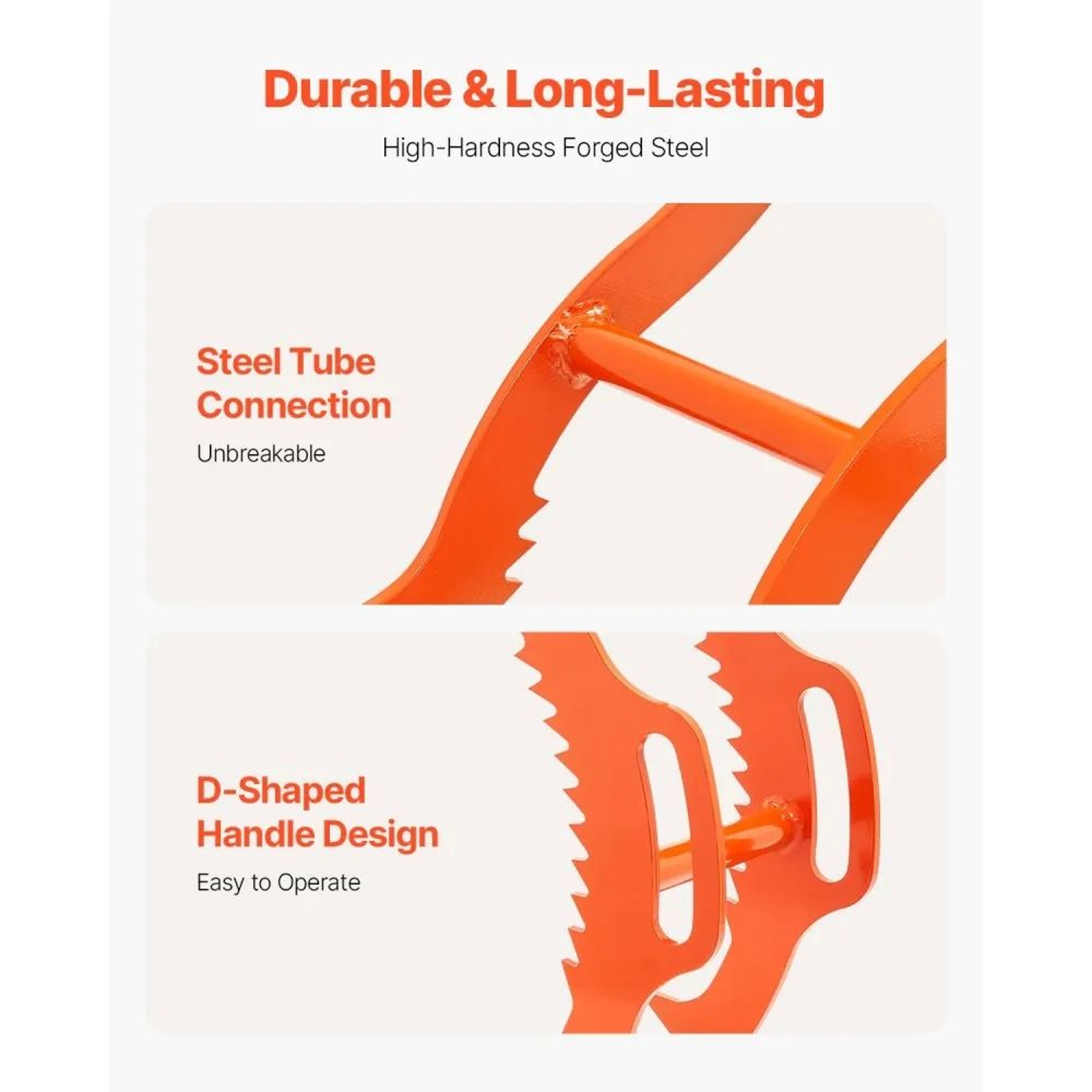 32 Inch Heavy Duty Steel Log Lifting Tongs With 4 Claw Grip And 2200 Lb Capacity 4