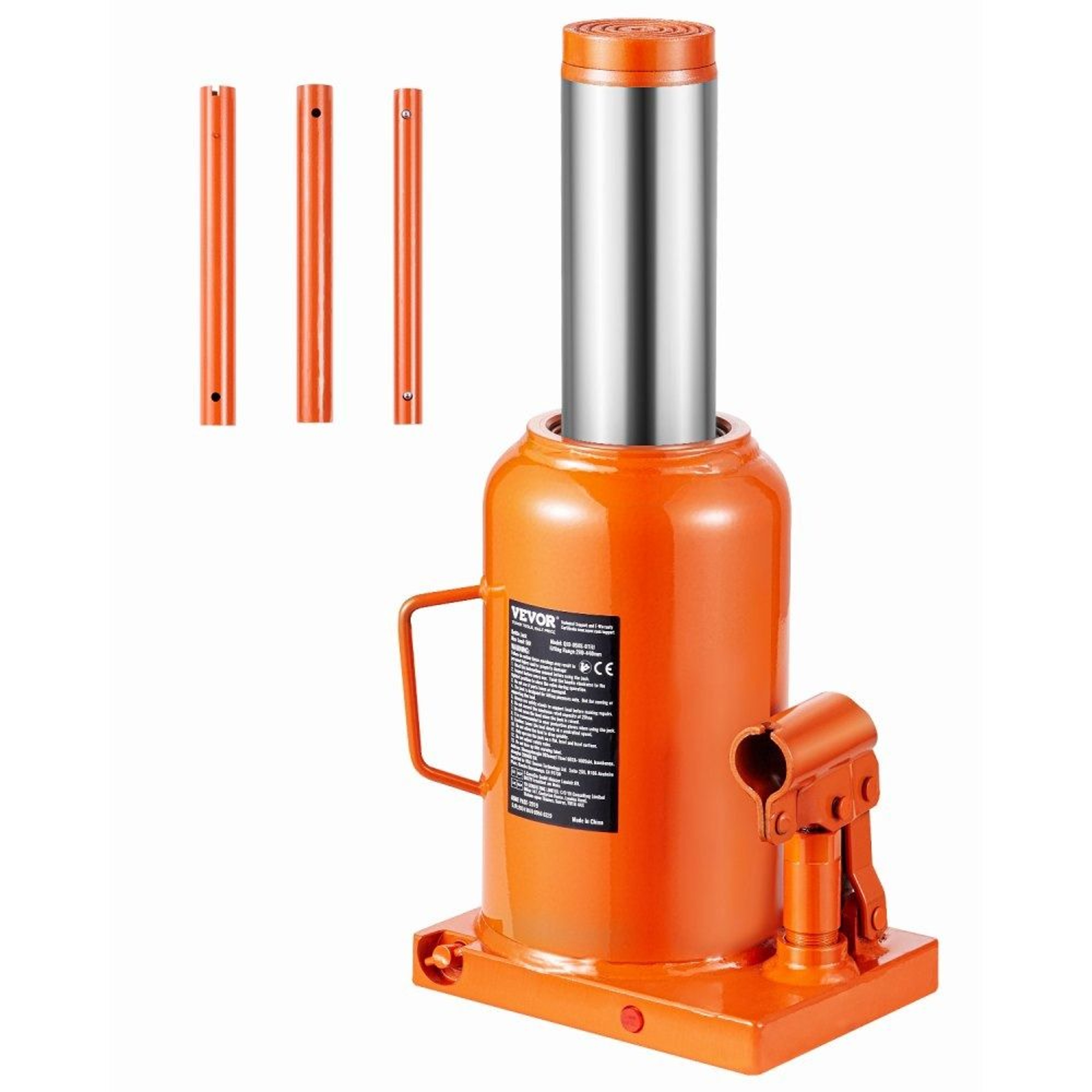 50 Ton Hydraulic Bottle Jack With 11 To 1732 Inch Lifting Range 0