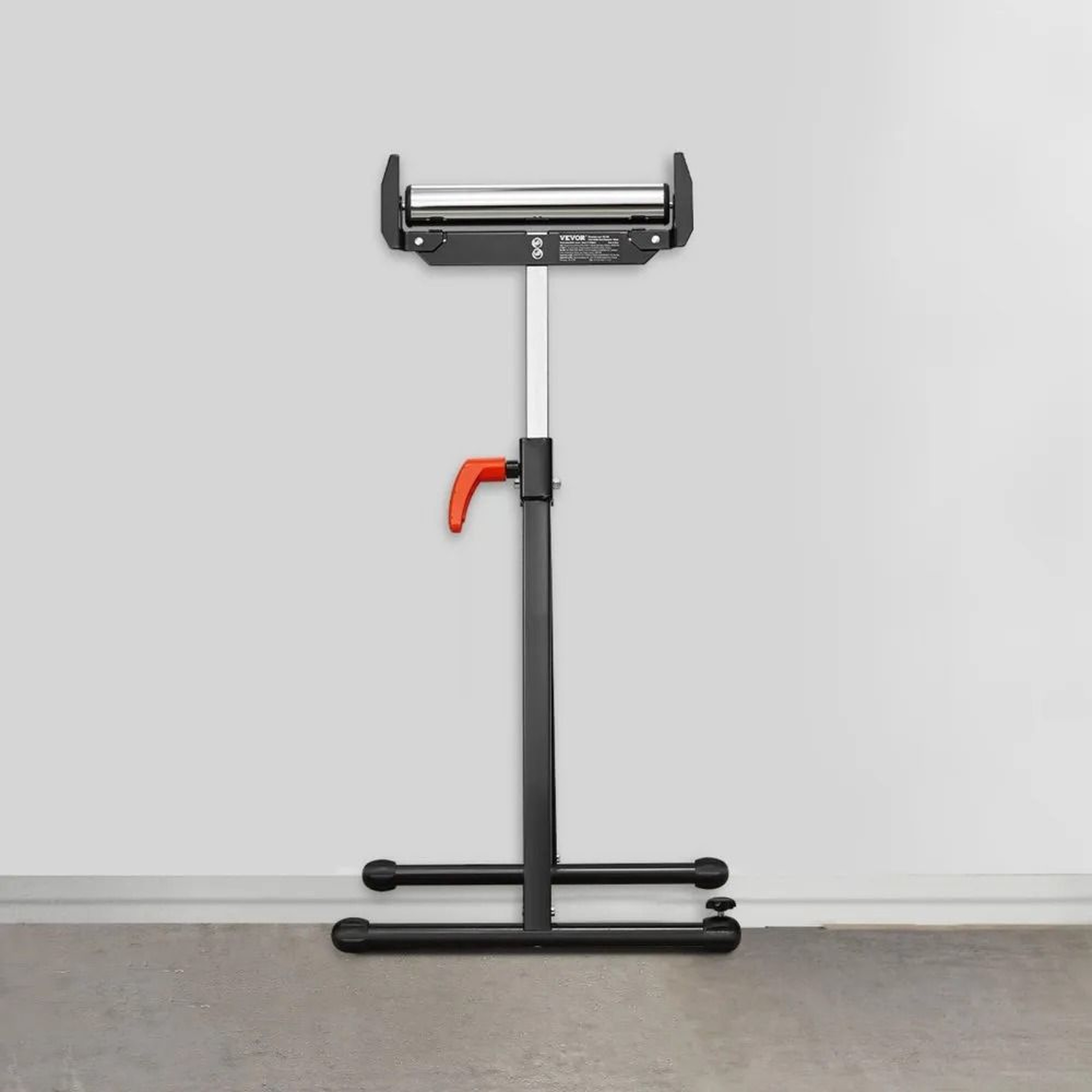 2 Pack Adjustable Roller Stands With 250 Lb Capacity And Folding Steel Design 5
