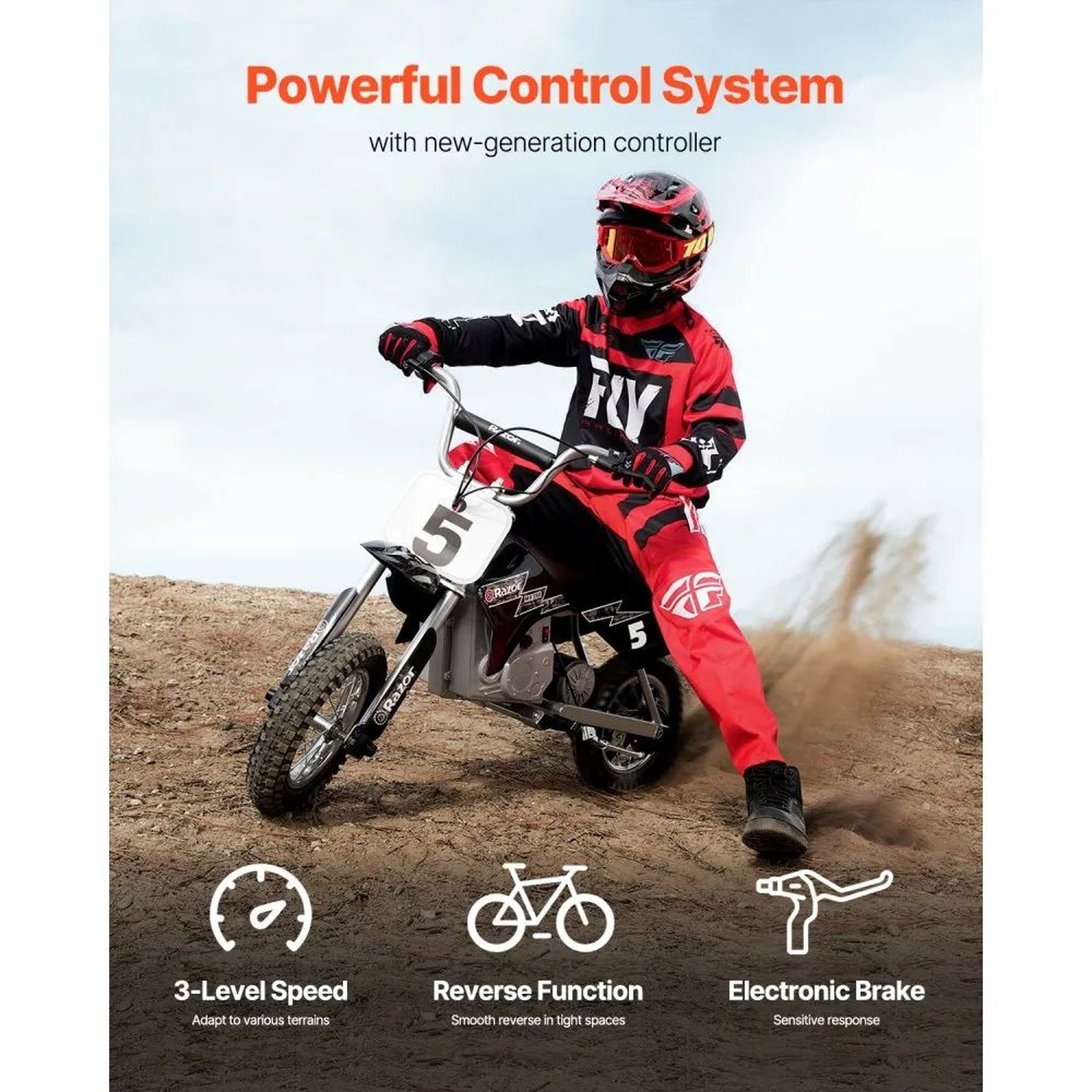 3000W 72V Electric Brushless DC Motor Kit With Controller And Throttle Grip 2