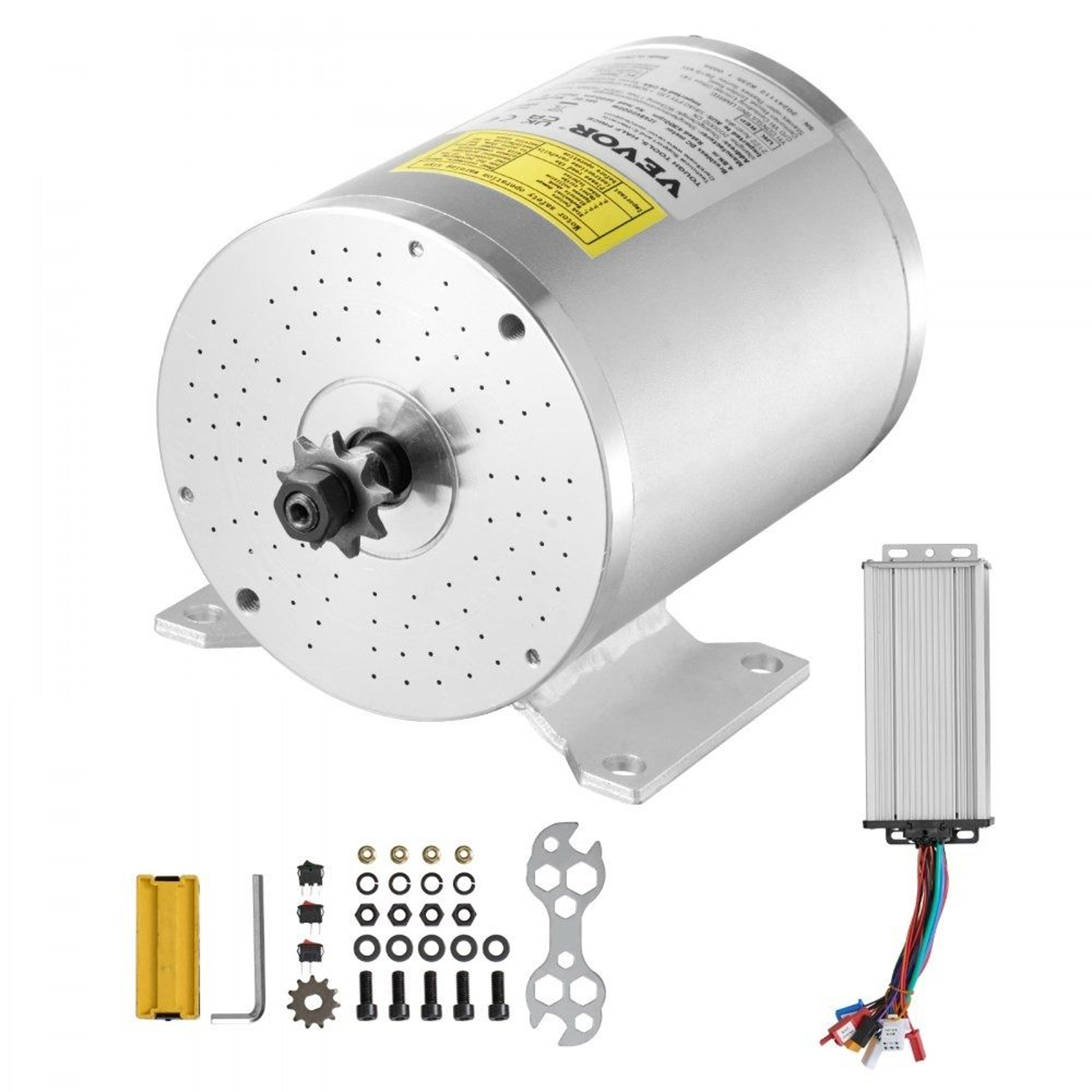 48V 2000W Electric Brushless DC Motor Kit With Upgraded Speed Controller 4300 RPM 0