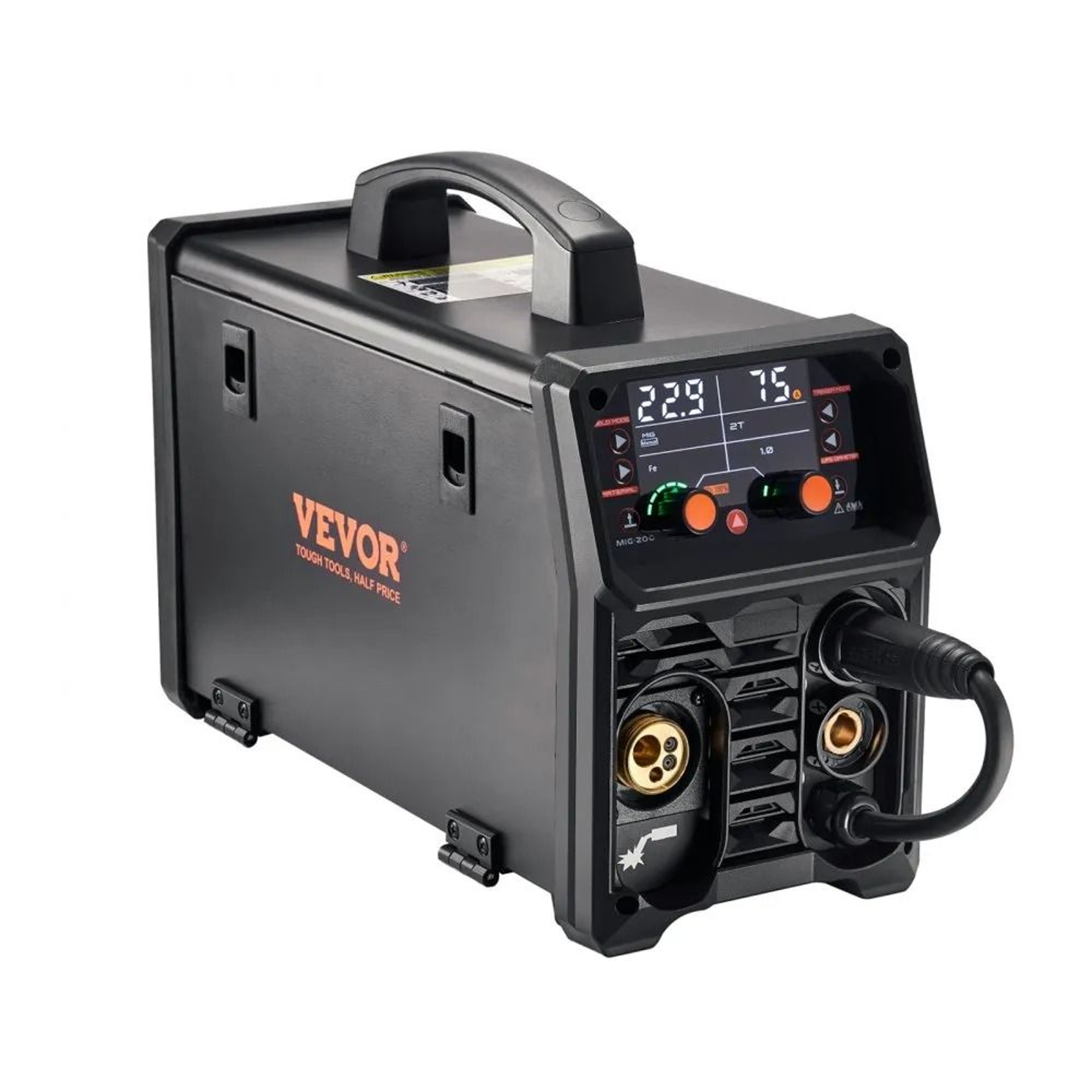 200A 4in1 MIG Welder With Synergic Control And 110V220V Dual Voltage 8