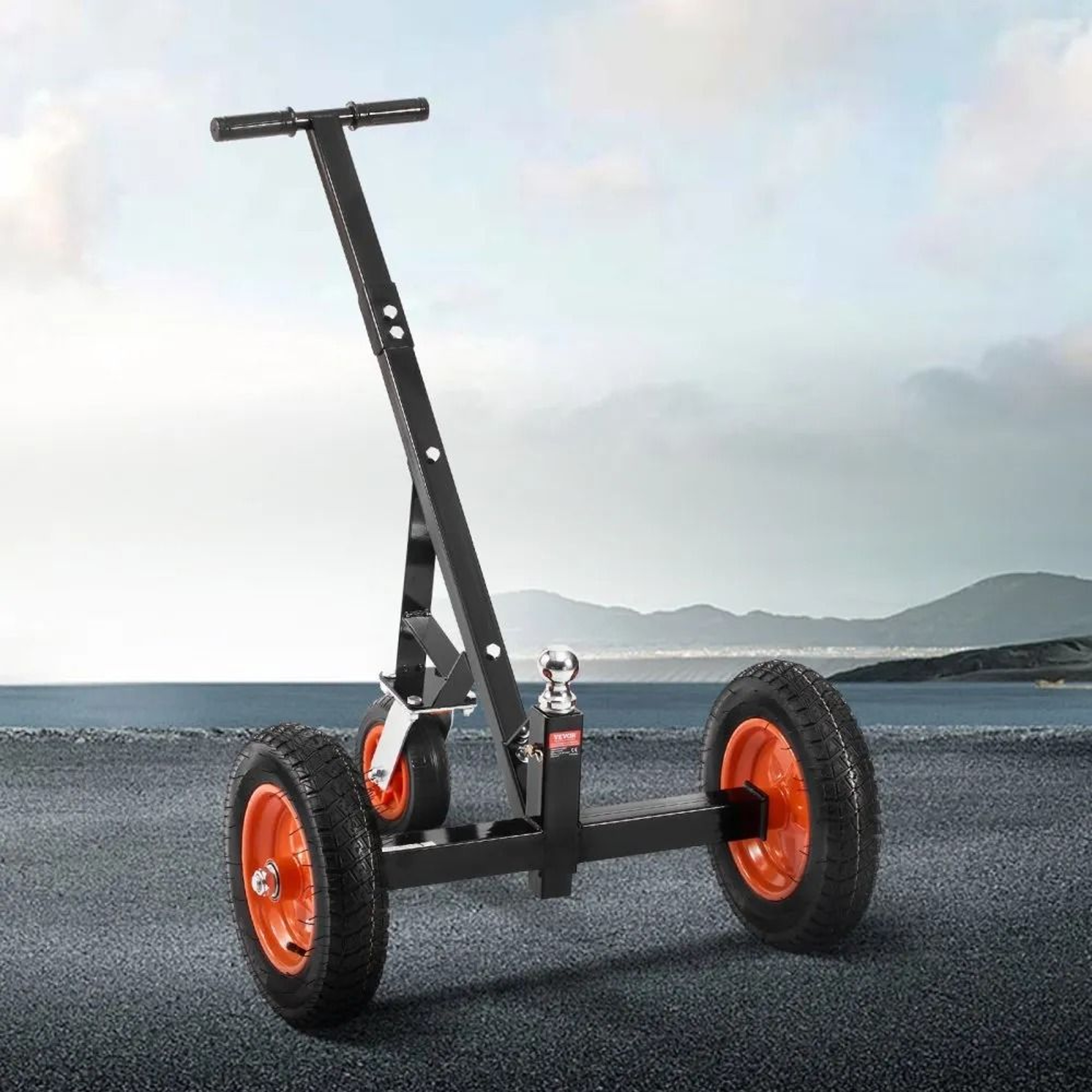 Trailer Dolly With 1000 Lb Tongue Weight Capacity And 14 Inch Pneumatic Tires 6