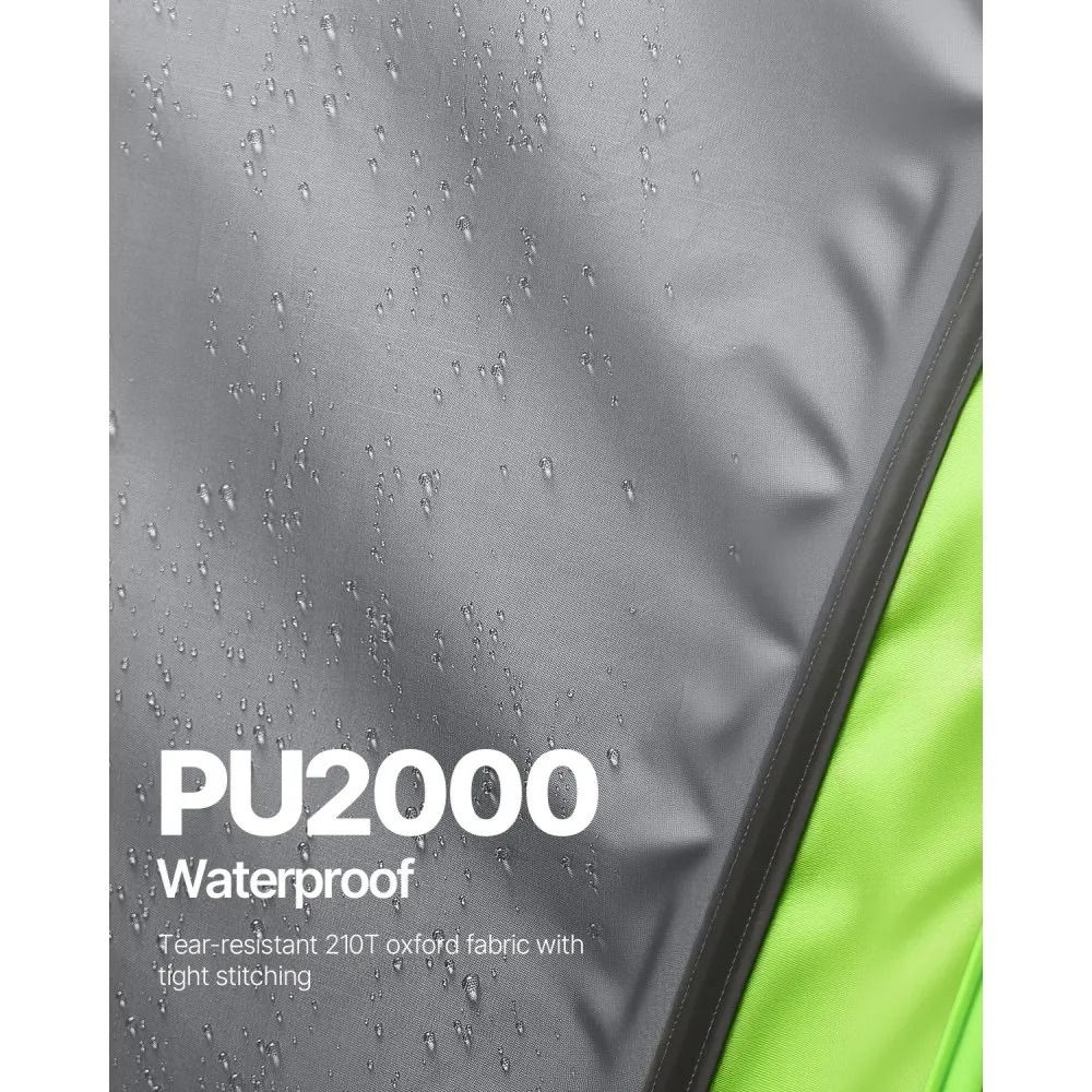 SUV Camping Tent For 58 People With PU2000 Waterproofing And Mesh Windows 4