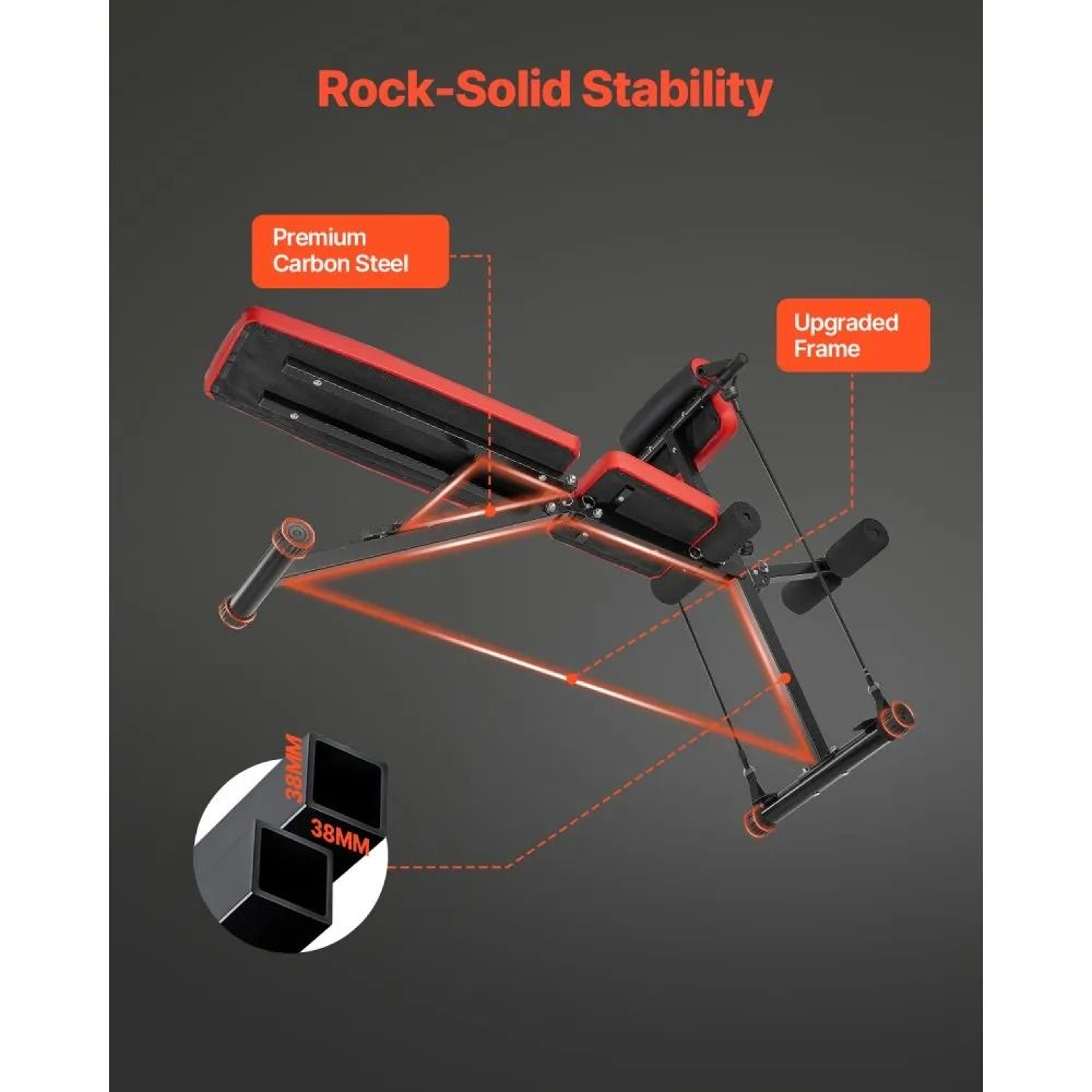 Adjustable Weight Bench Foldable Roman Chair For Back And Core Workouts 770 Lb Capacity 2