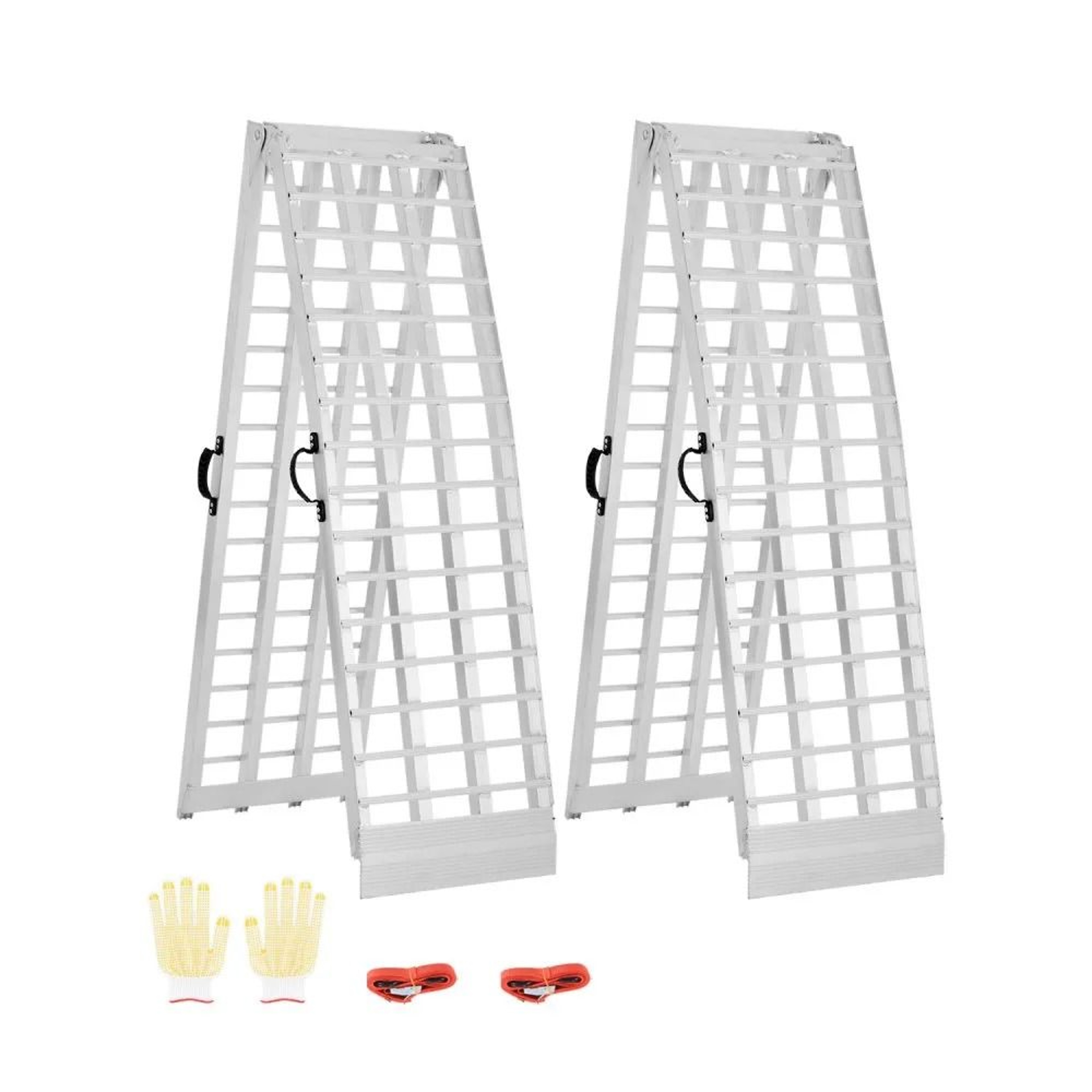 Aluminum Loading Ramps 2Pack With 2000 Lb Capacity And Folding Design 0