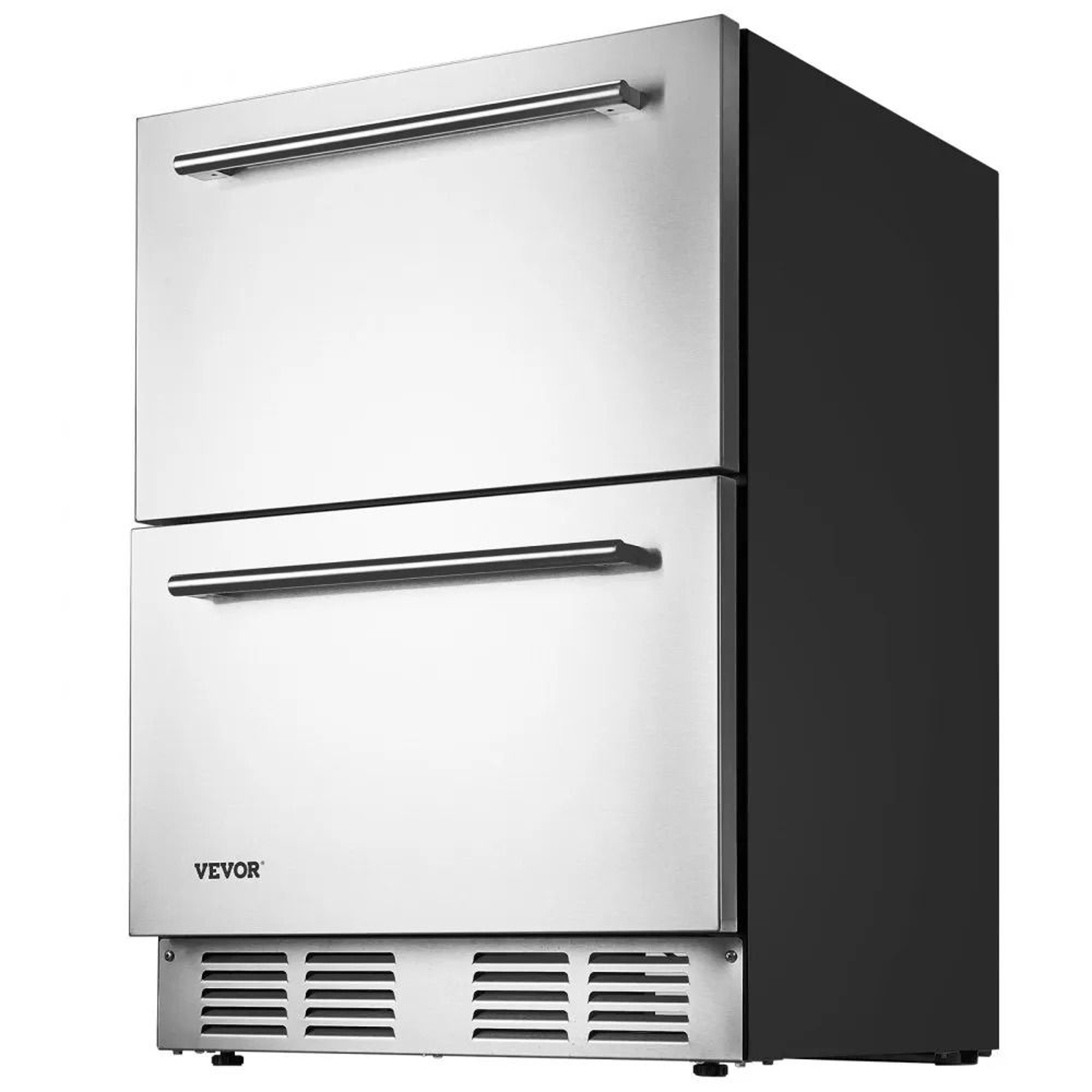 24 Inch Under Counter Drawer Refrigerator With Dual Drawers And Temperature Control 7