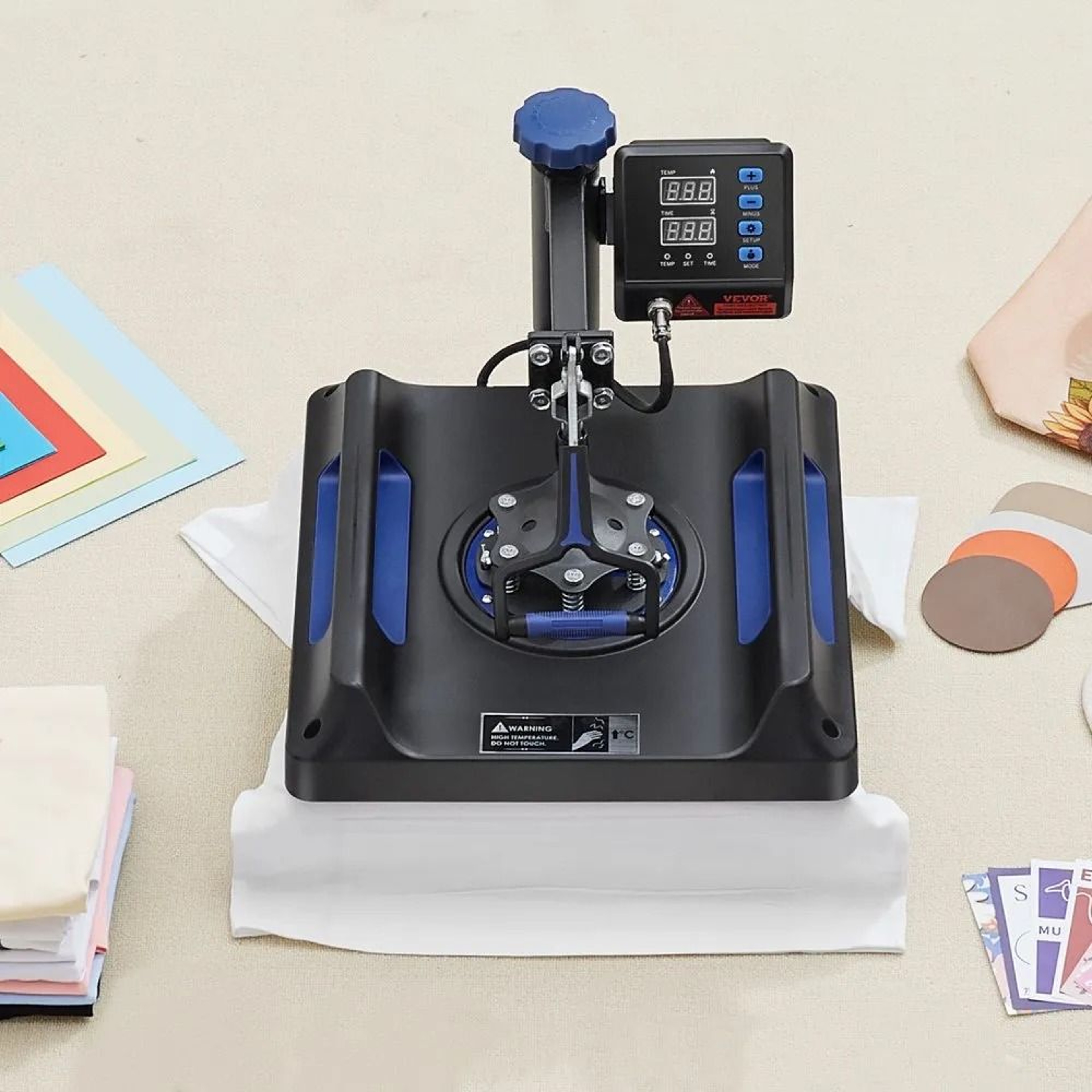 8 In 1 Heat Press Machine 15 X 15 Inch With Digital Control And Swing Away Design 7