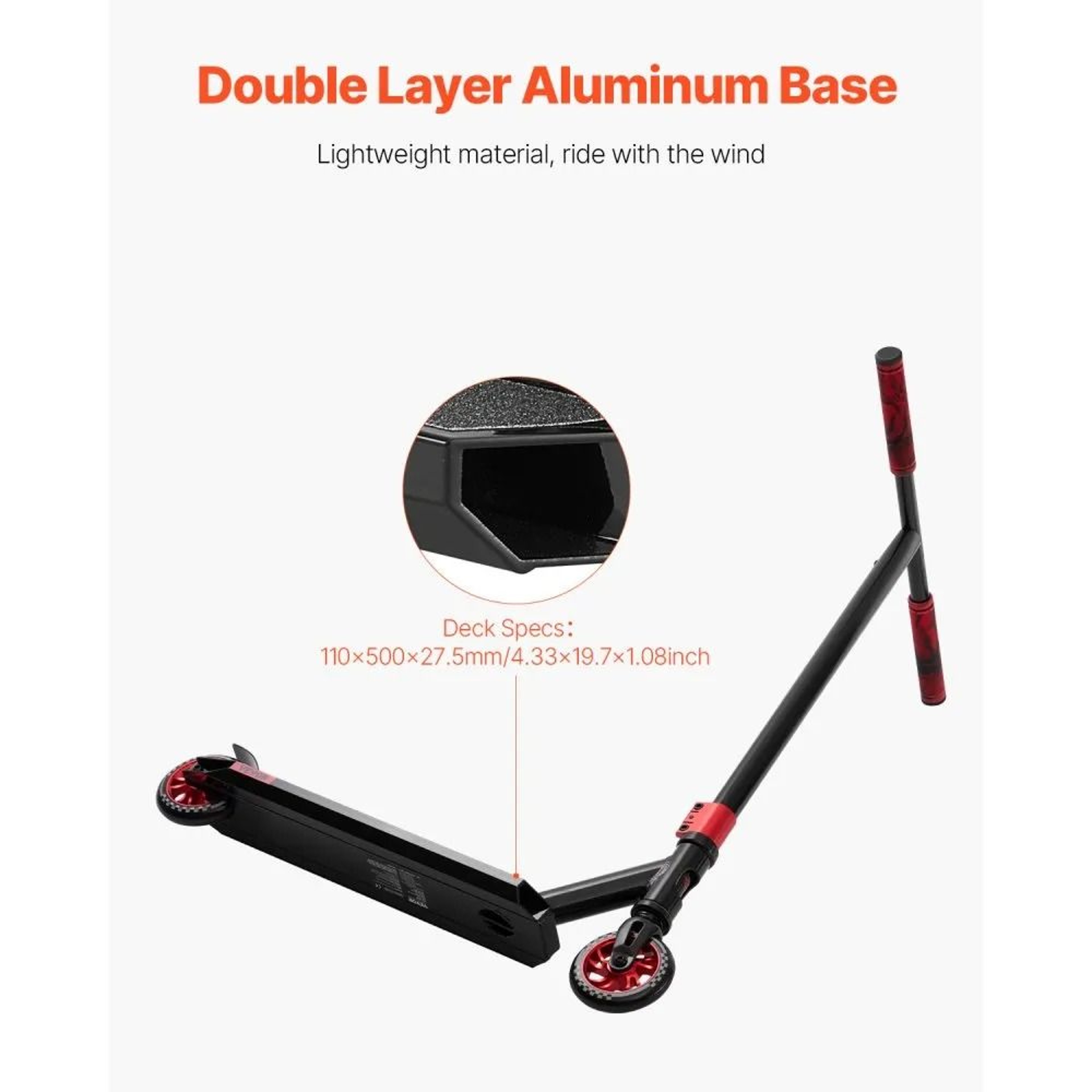 Pro Stunt Scooter With Lightweight Aluminum Deck For Kids Teens And Adults 4