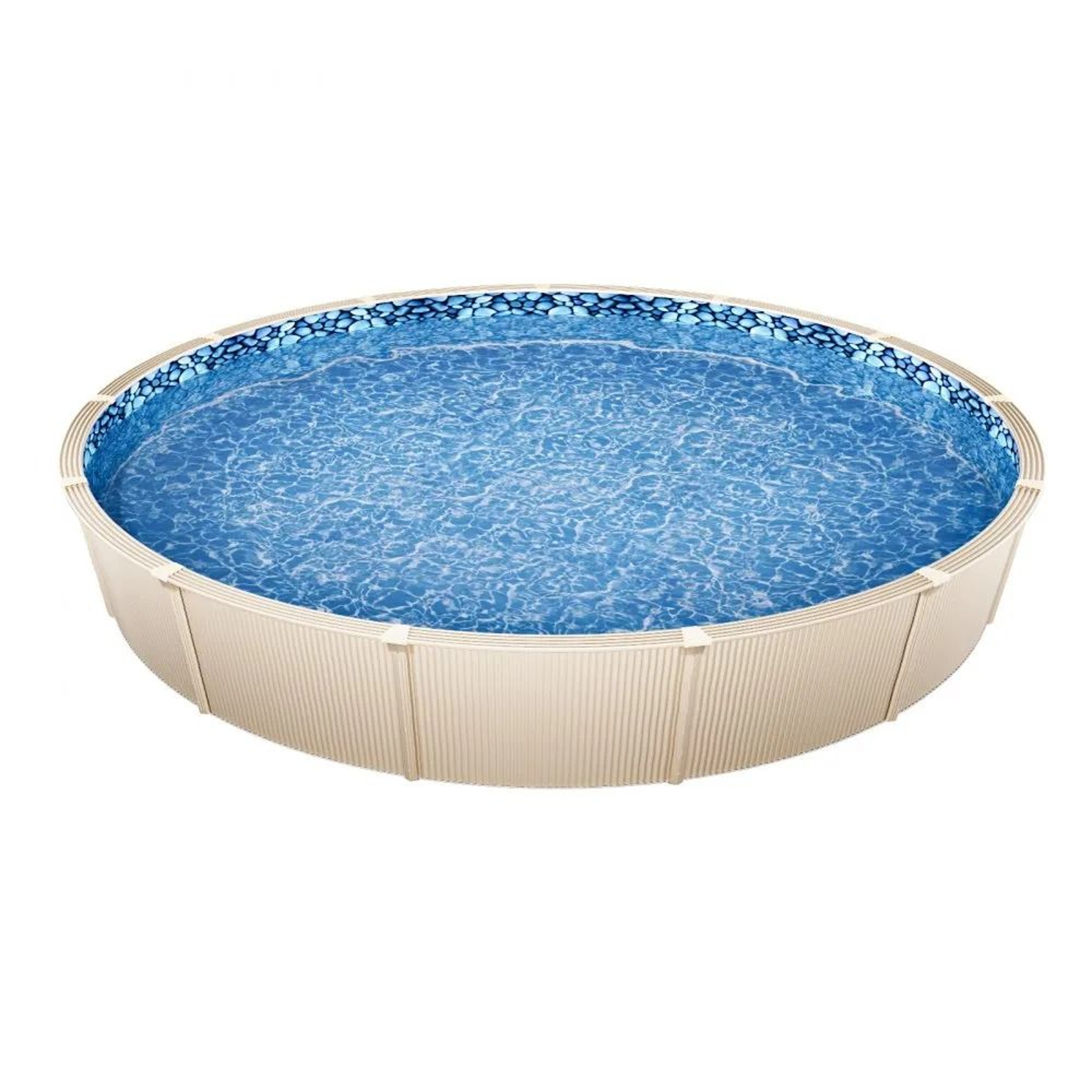 33 Ft Round Above Ground Pool Liner  Durable Vinyl Unibead Replacement For 52 Inch Walls 7