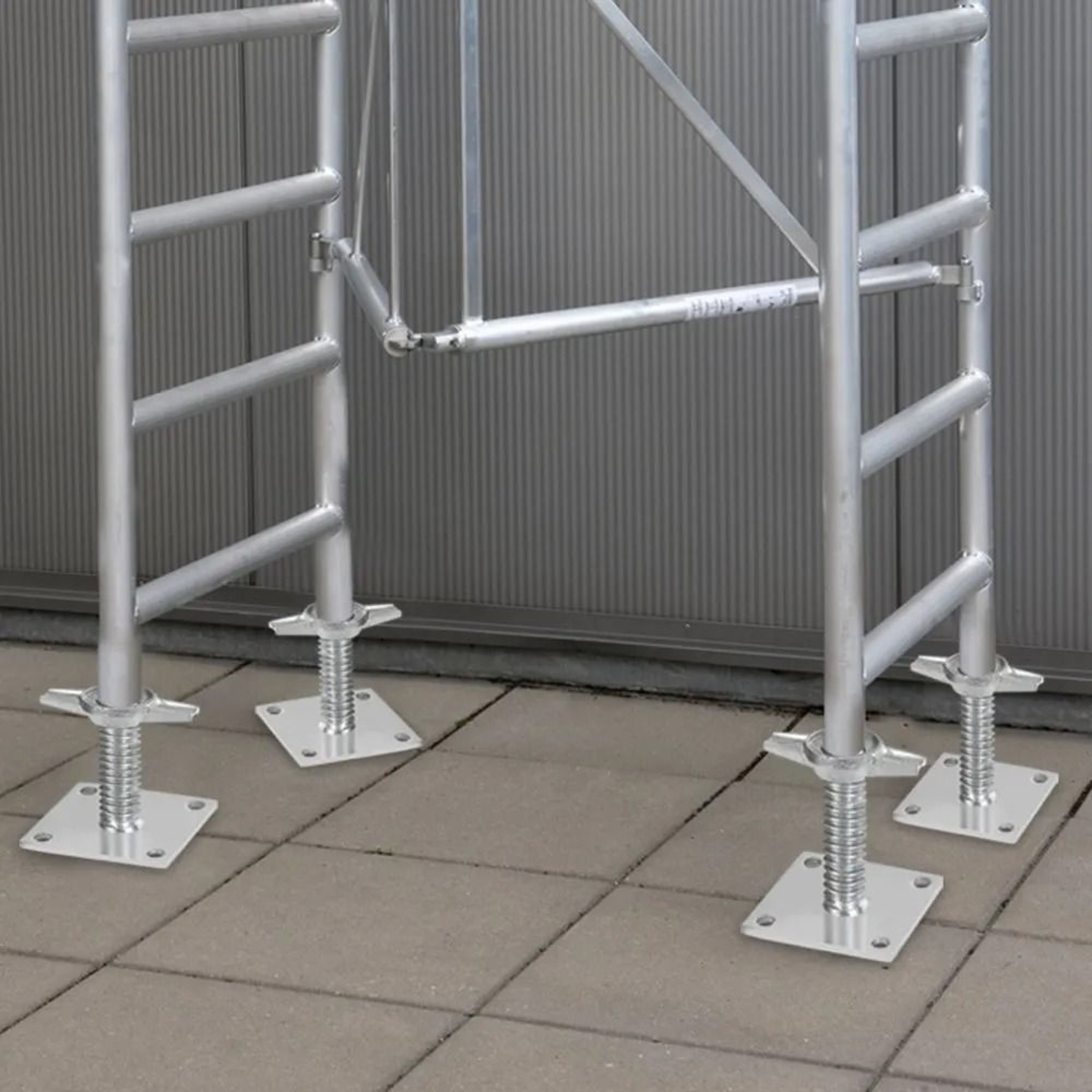 4Pack Adjustable Scaffold Leveling Jacks With 182Inch Height And 3307 Lb Load Capacity 6