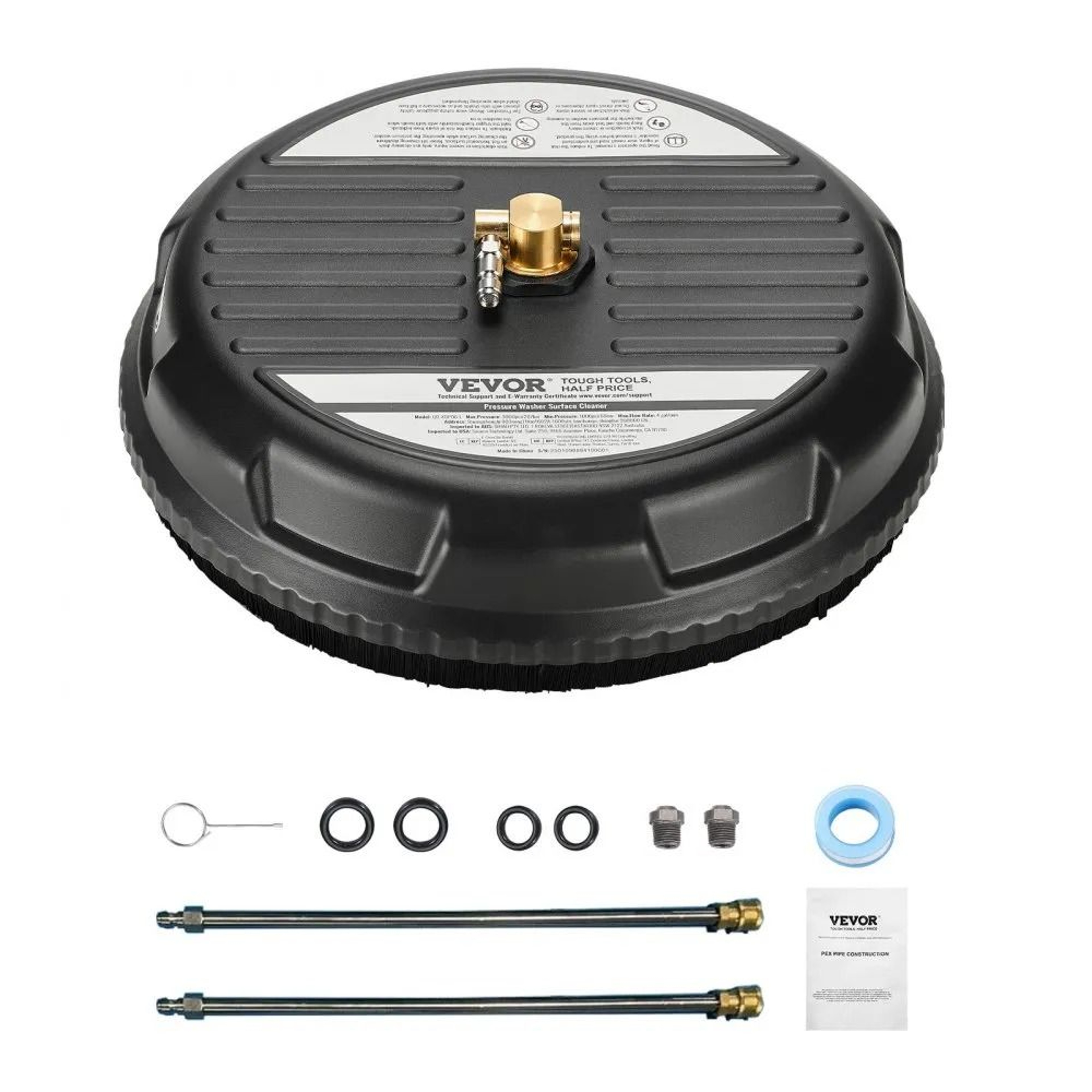 15Inch Pressure Washer Surface Cleaner With 4000 PSI Max Pressure 0