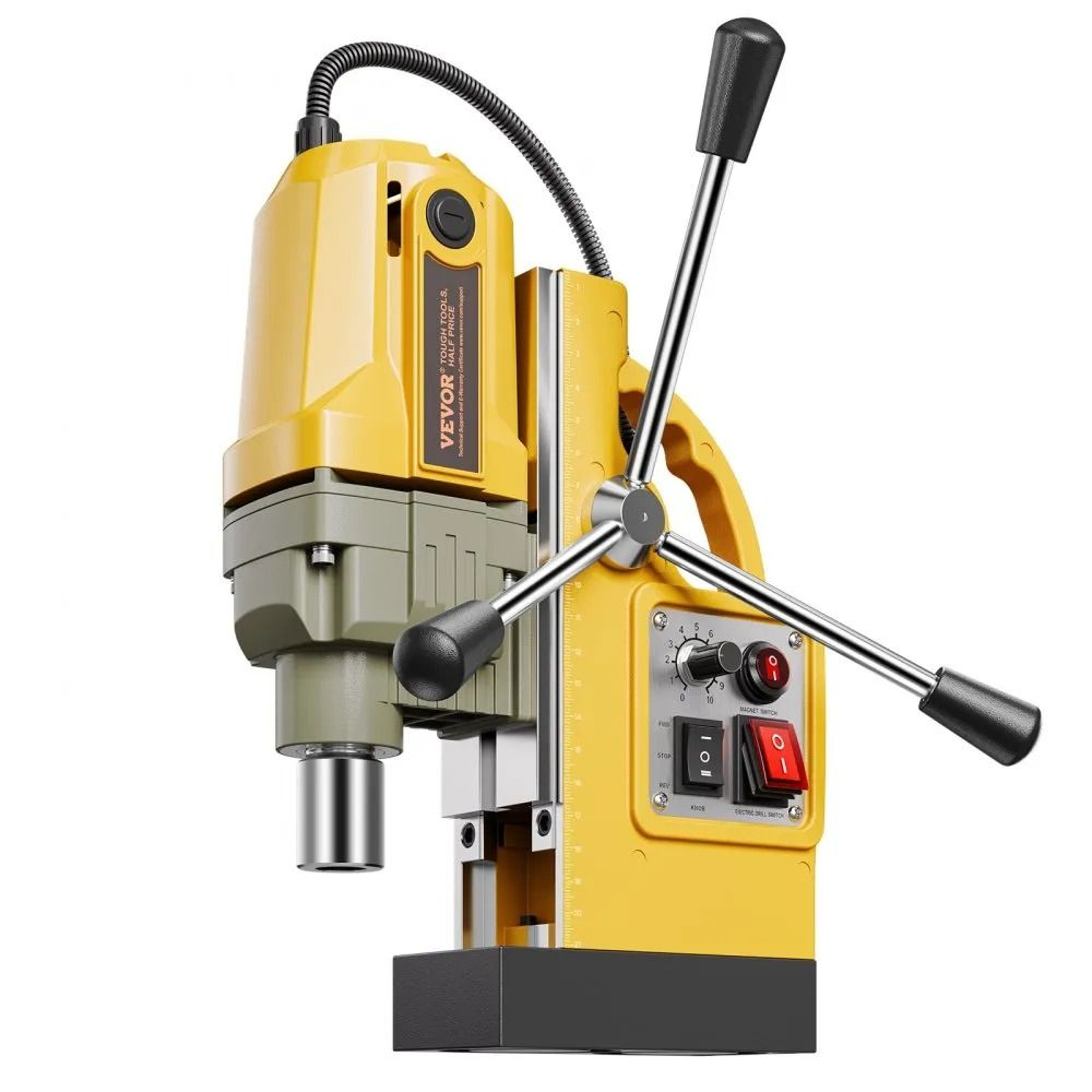 1200W Magnetic Drill Press With Variable Speed And 16Inch Coring Capacity 7
