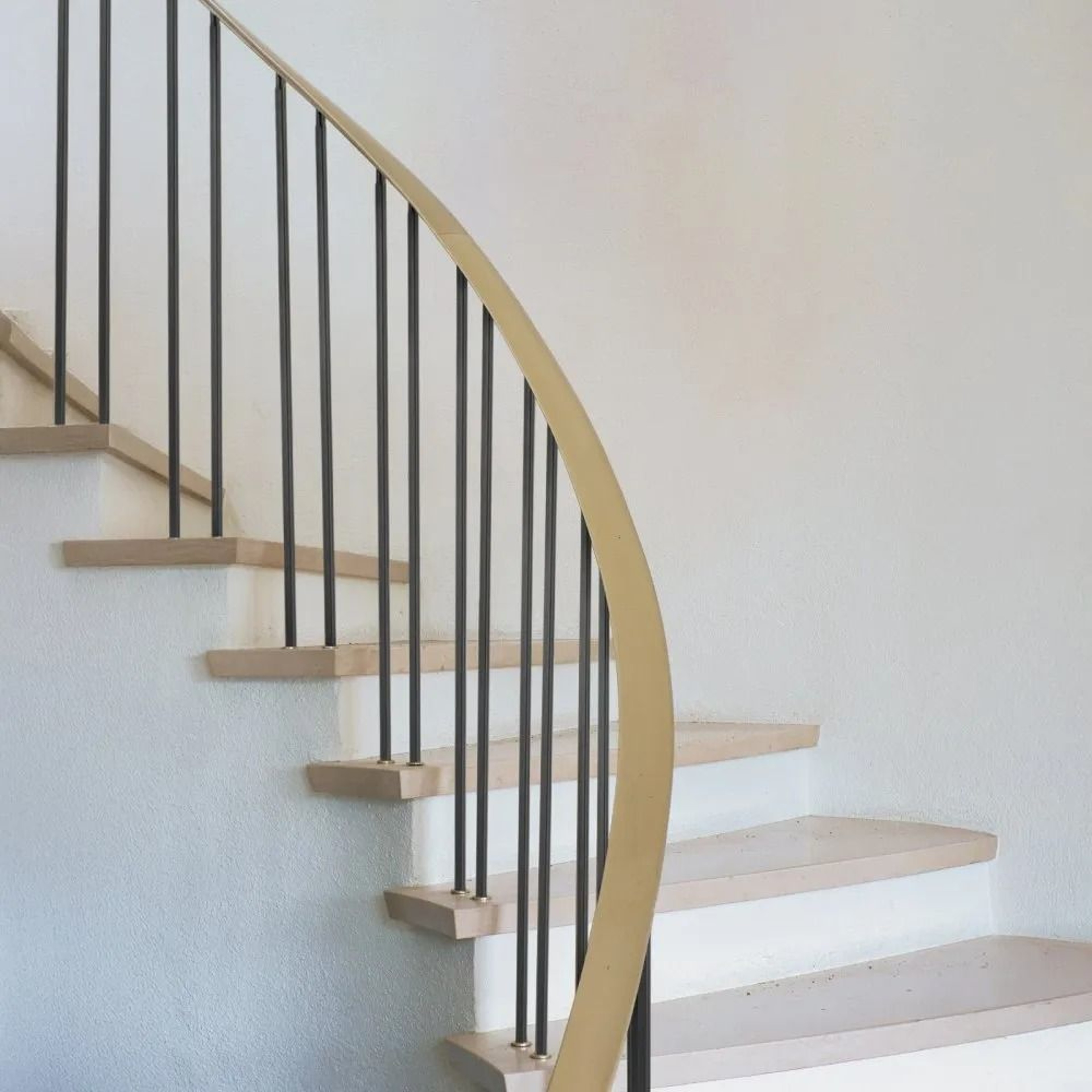 31 Pack 44 Inch Carbon Steel Stair Balusters With Matte Black Finish 6