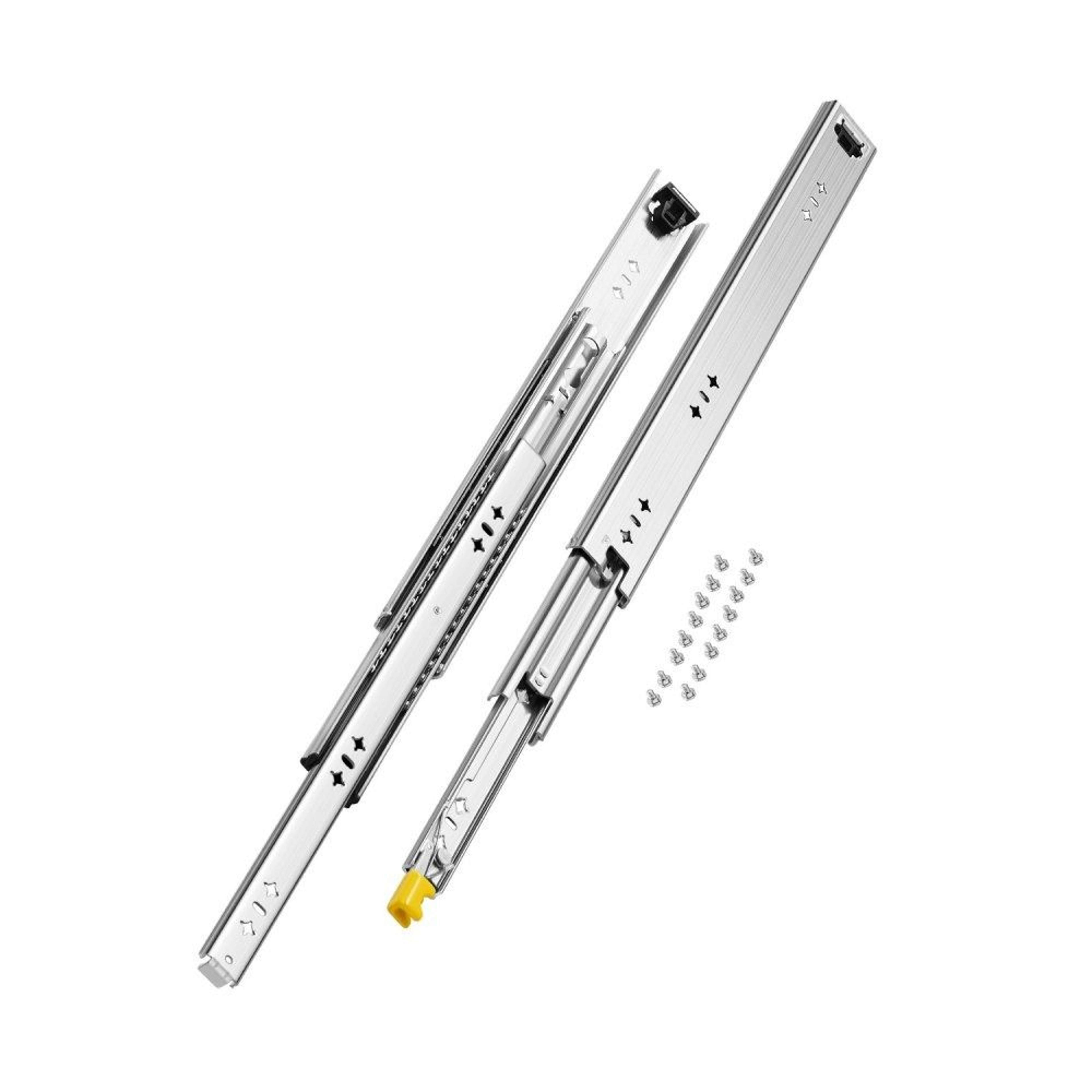 Heavy Duty Locking Drawer Slides 20 Inch Full Extension 250 Lb Capacity 1 Pair 0