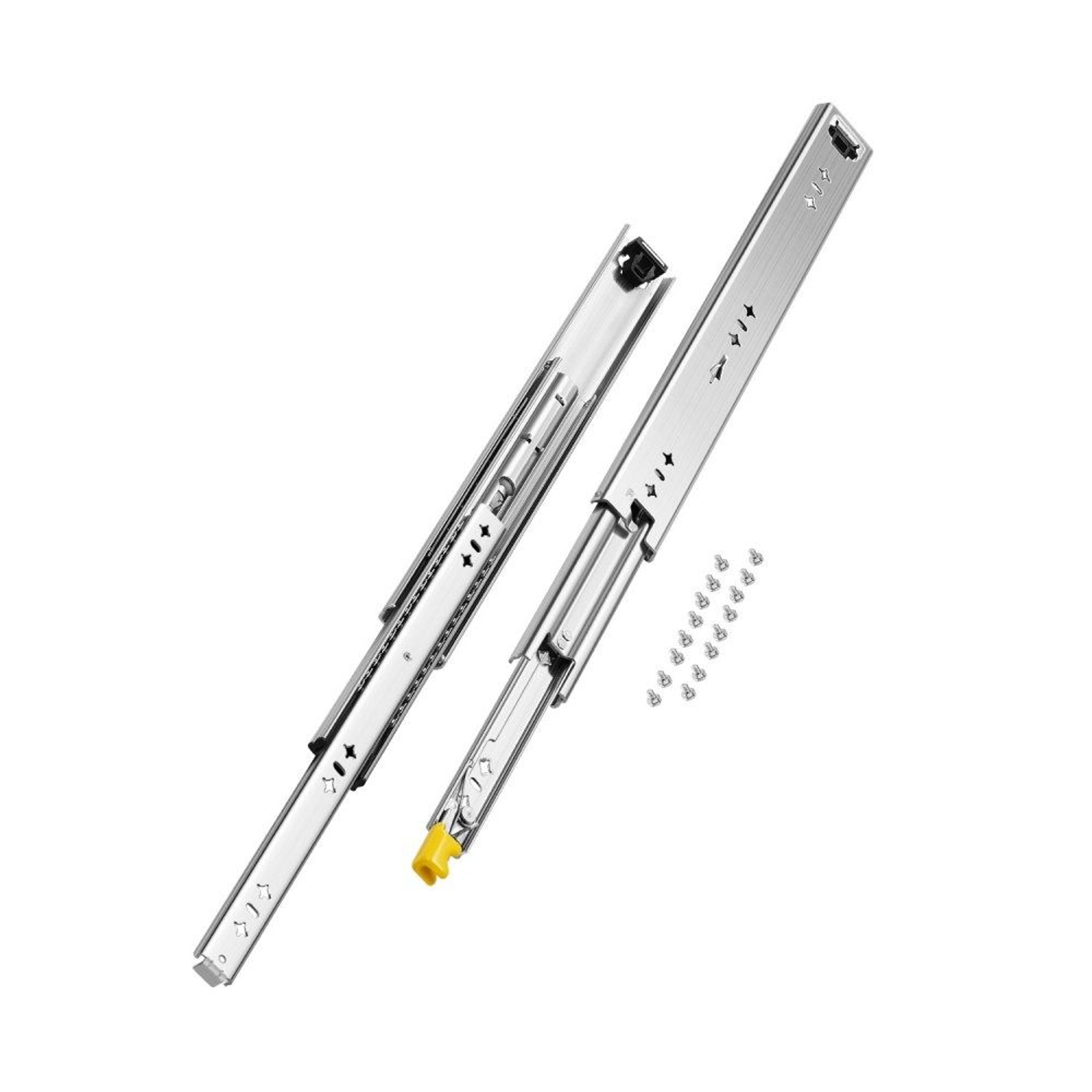 18Inch Heavy Duty Locking Drawer Slides With 250 Lb Capacity And Full Extension 0