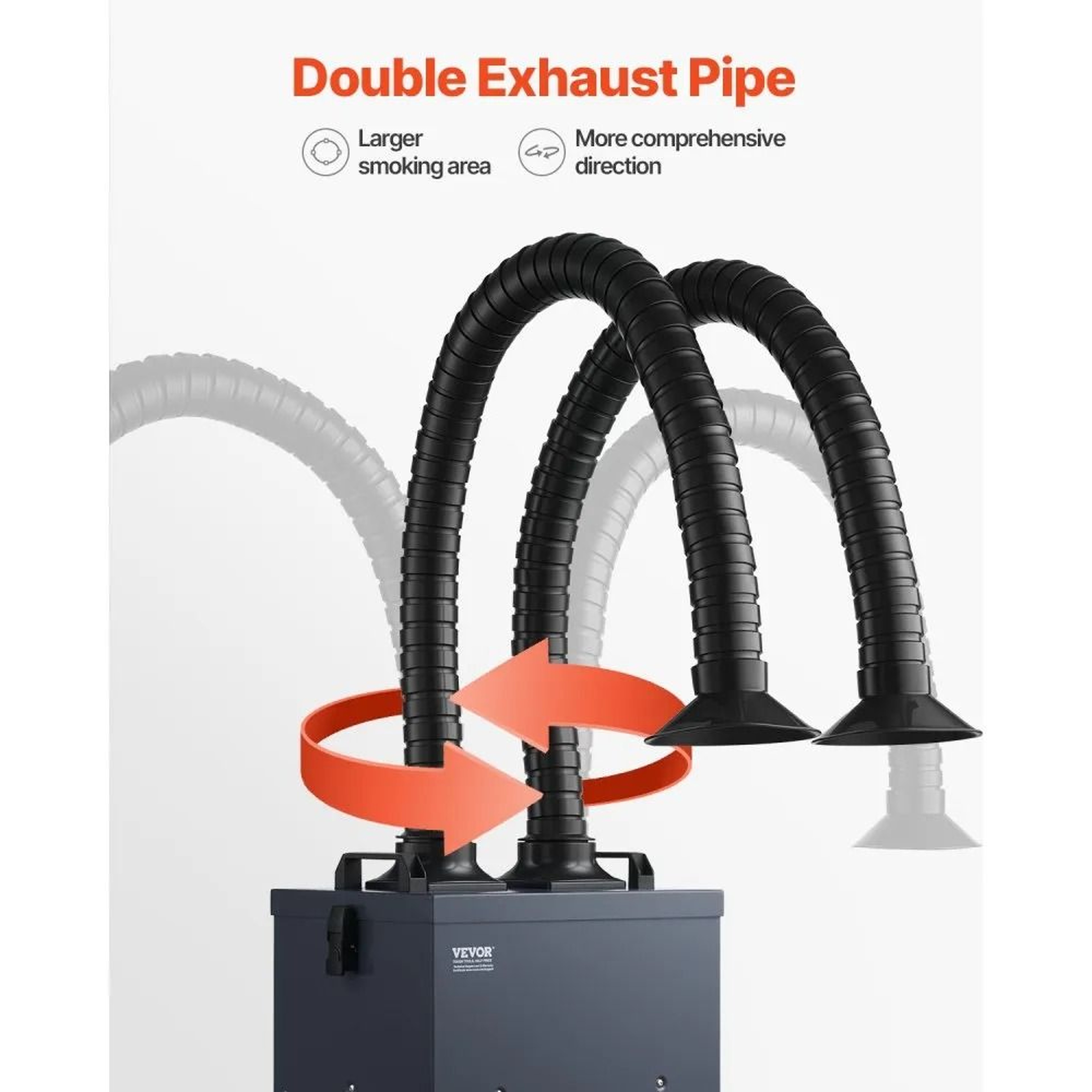 Soldering Fume Extractor With Dual Hoses 275W Motor And 4Stage Filtration 2