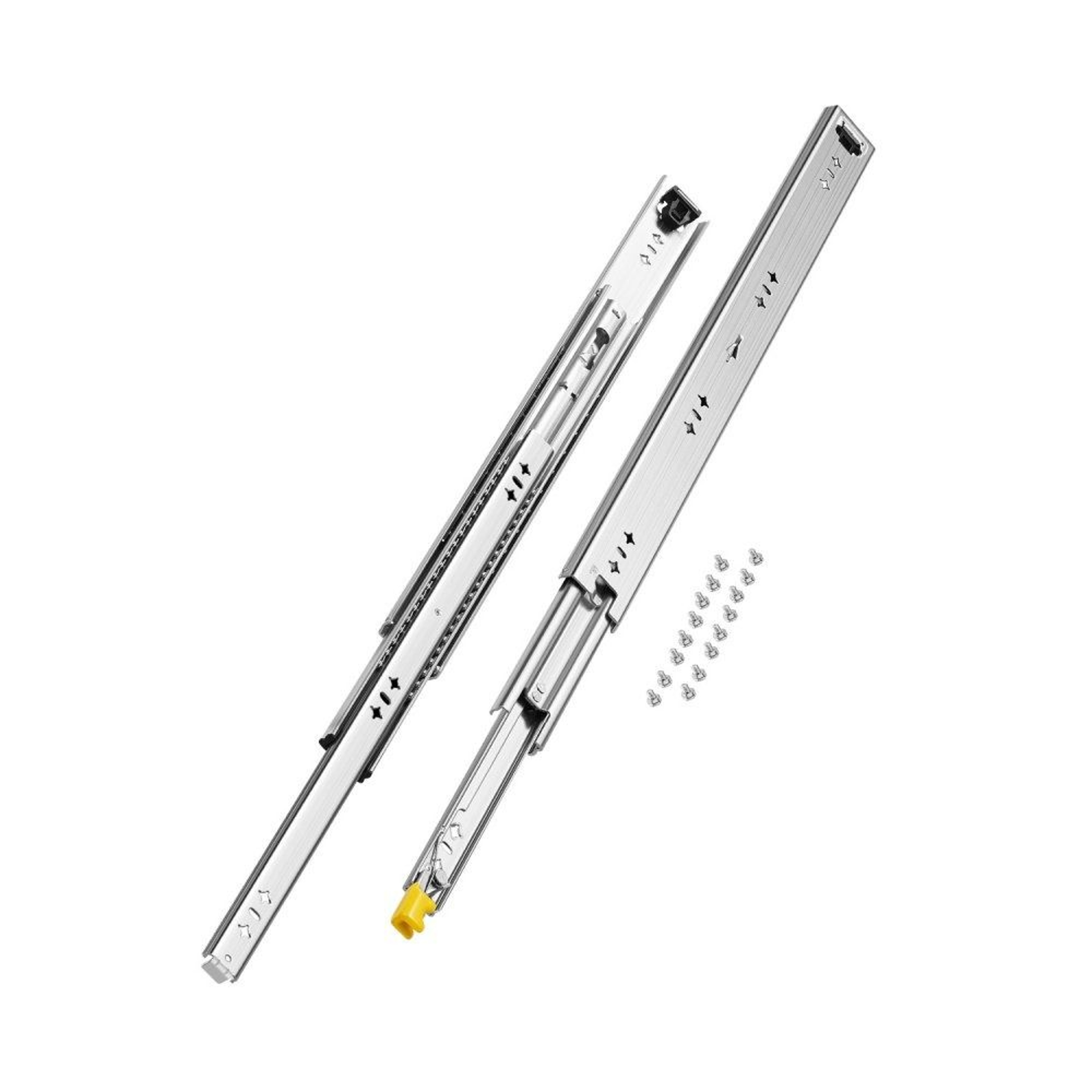 24Inch Heavy Duty Locking Drawer Slides With 250 Lb Capacity And Full Extension 0
