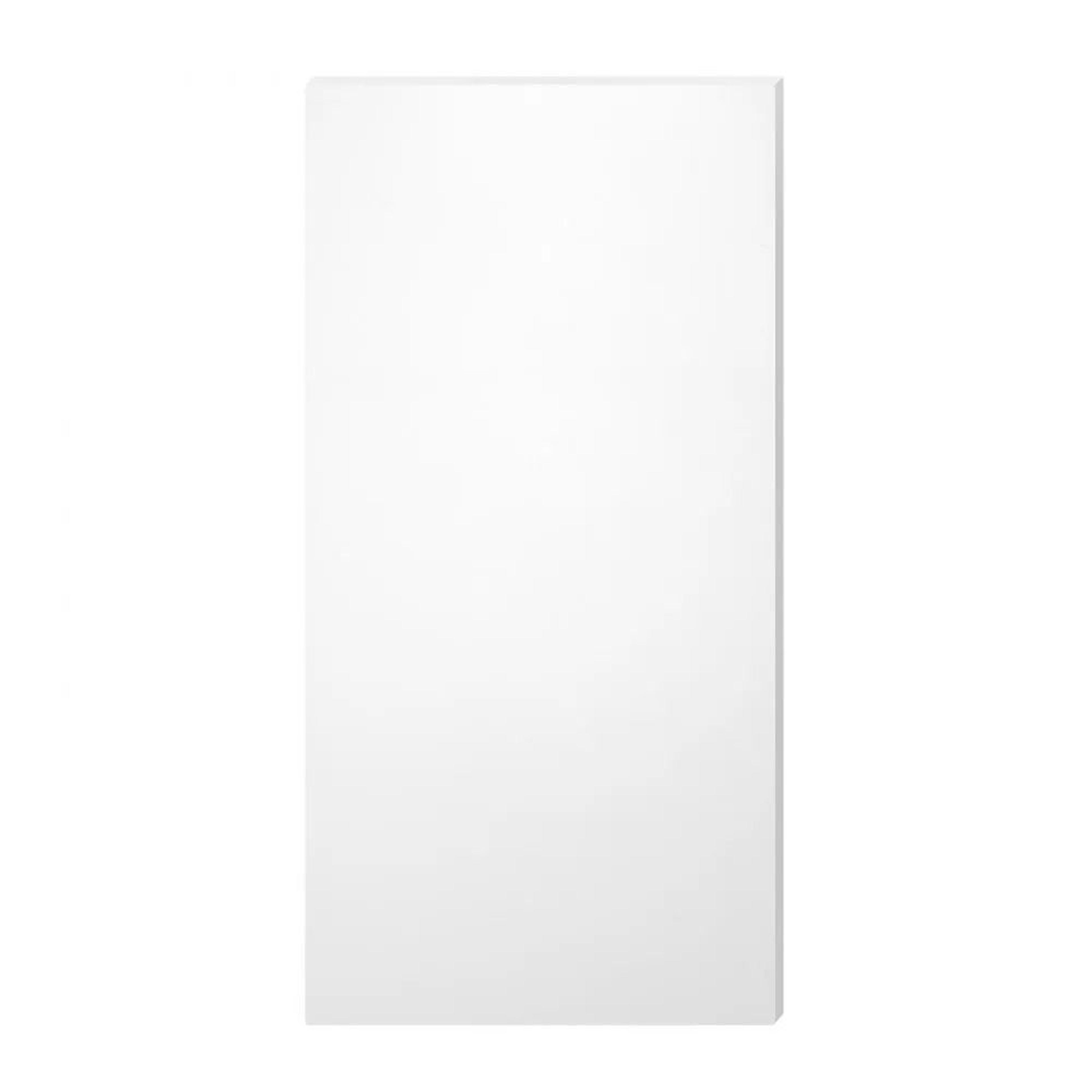 HDPE Plastic Sheet Board 24 X 48 Inch 12 Inch Thick White Polyethylene Panel 0