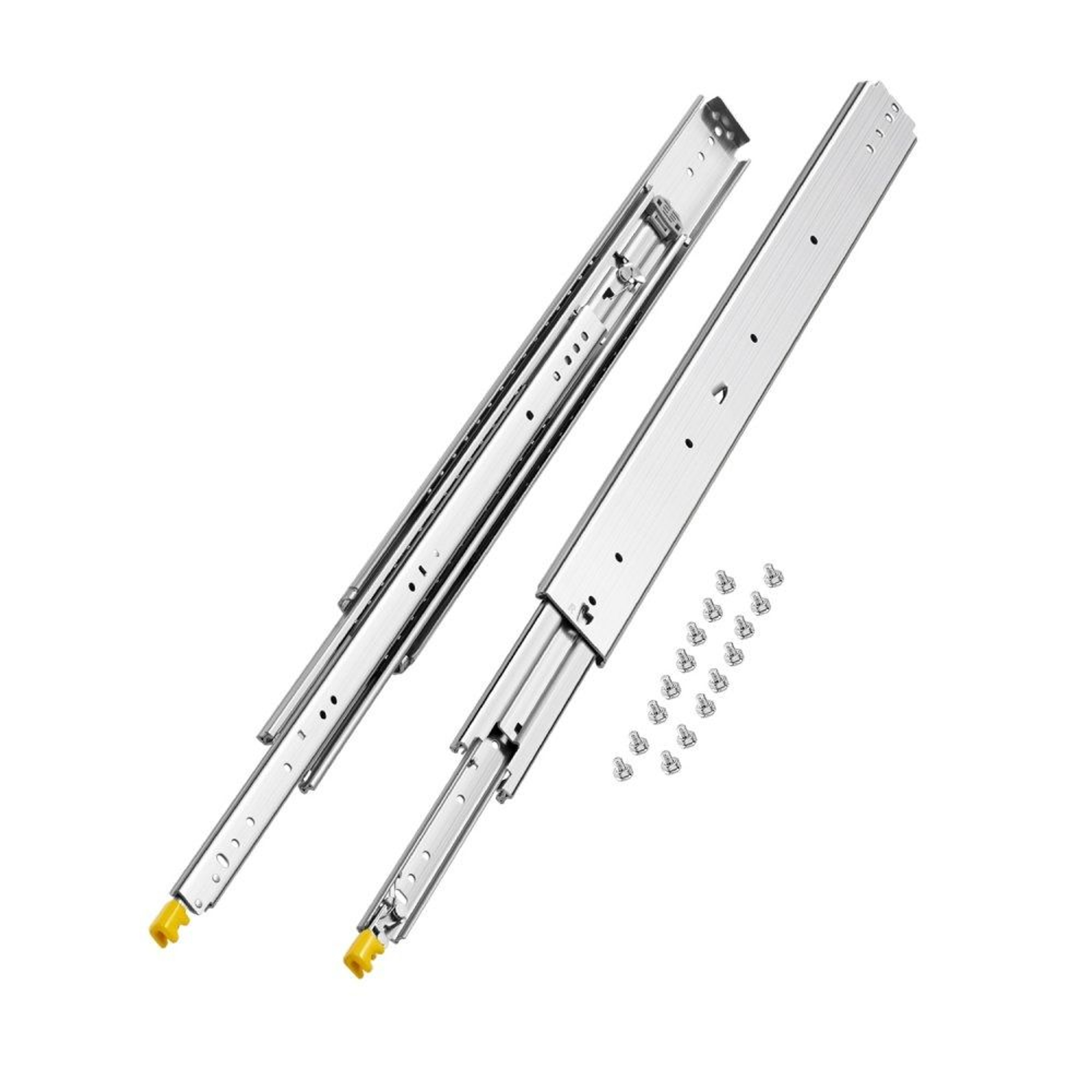 Heavy Duty Locking Drawer Slides With Full Extension 500 Lb Capacity 0