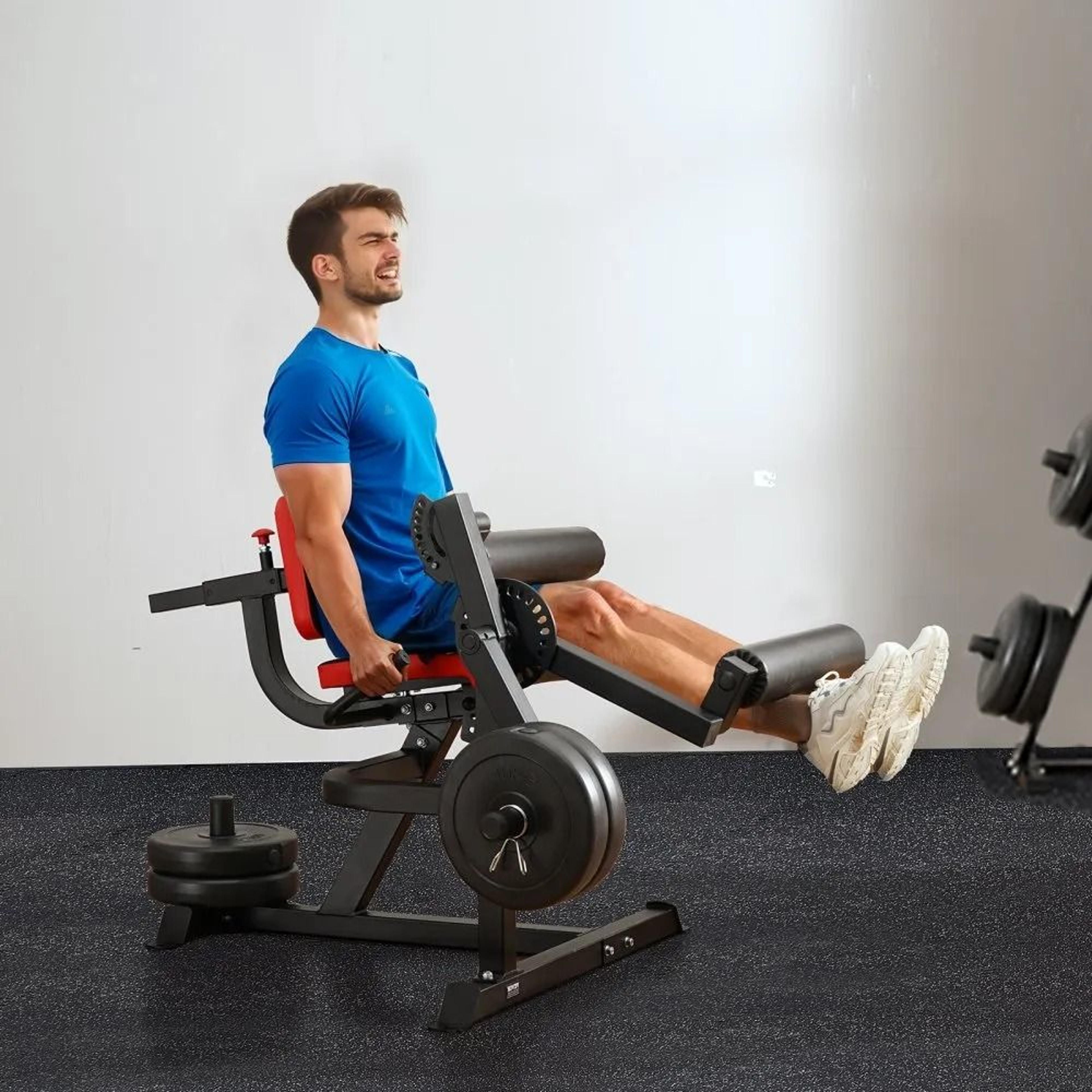 Leg Extension And Curl Machine With 700 Lbs Capacity Adjustable Workout Bench 6