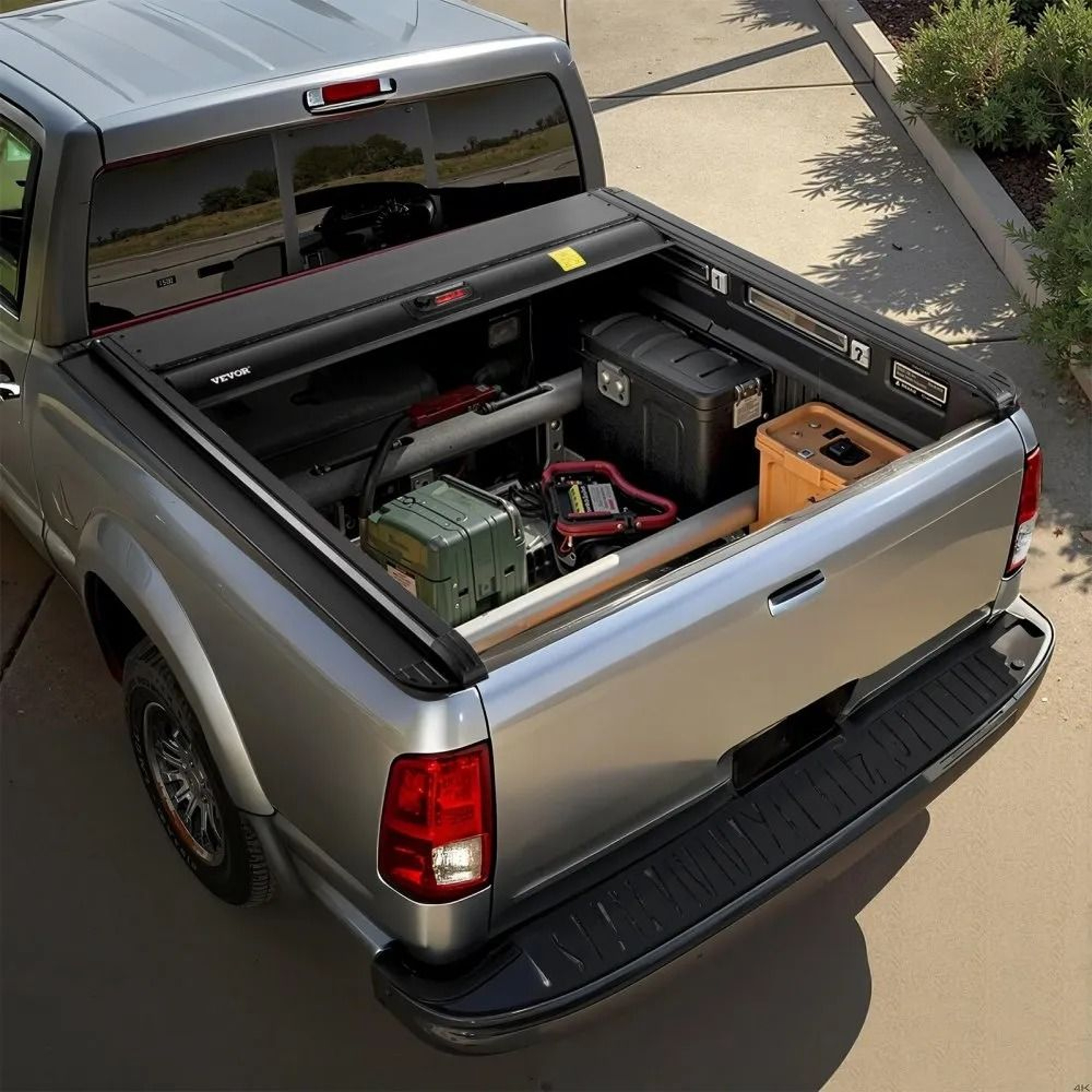 Hard Retractable Tonneau Cover For 20212024 Dodge Ram 1500 Crew Cab 57 FT Bed 6