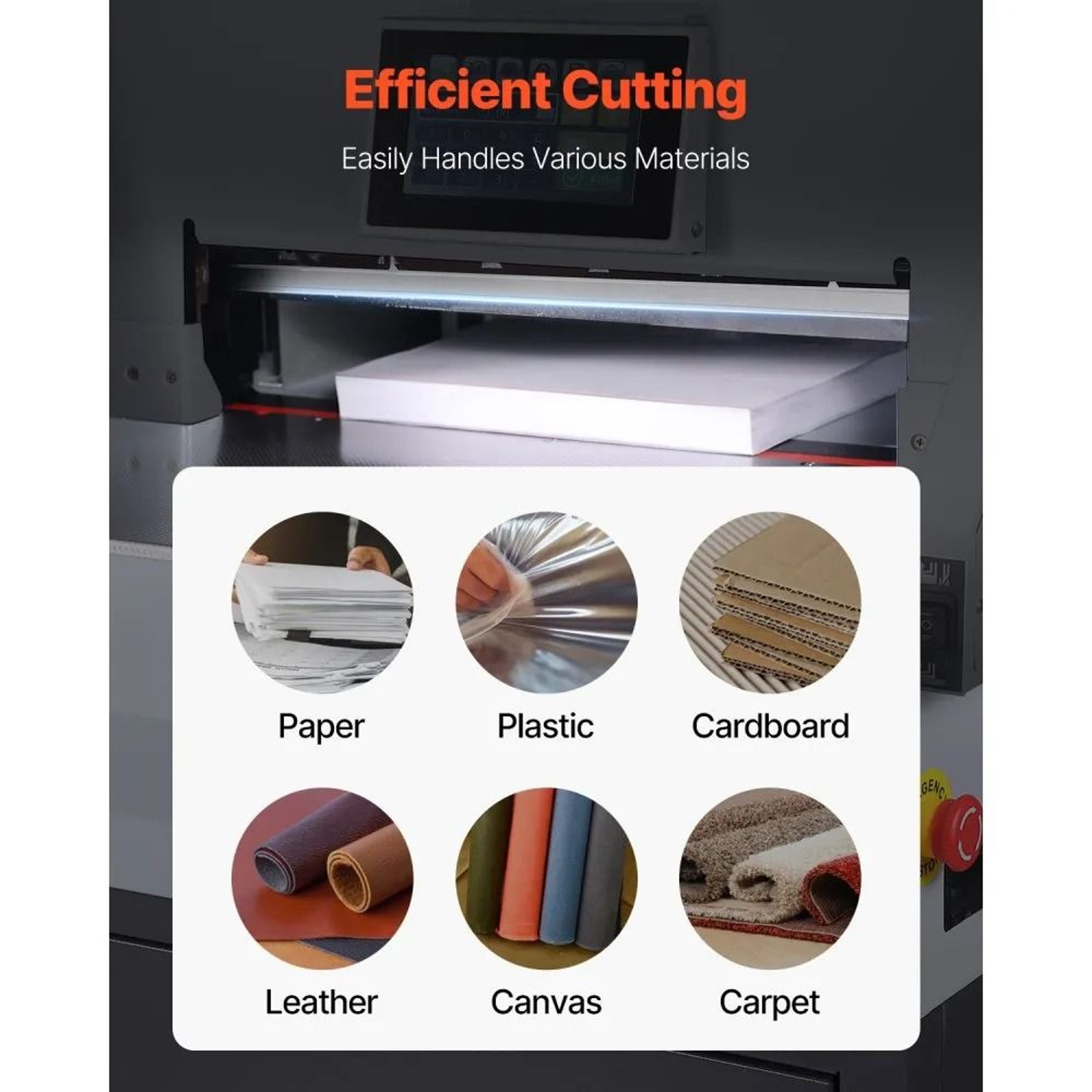 Heavy Duty Paper Cutter Replacement Blade For E490T Electric Trimmer 6