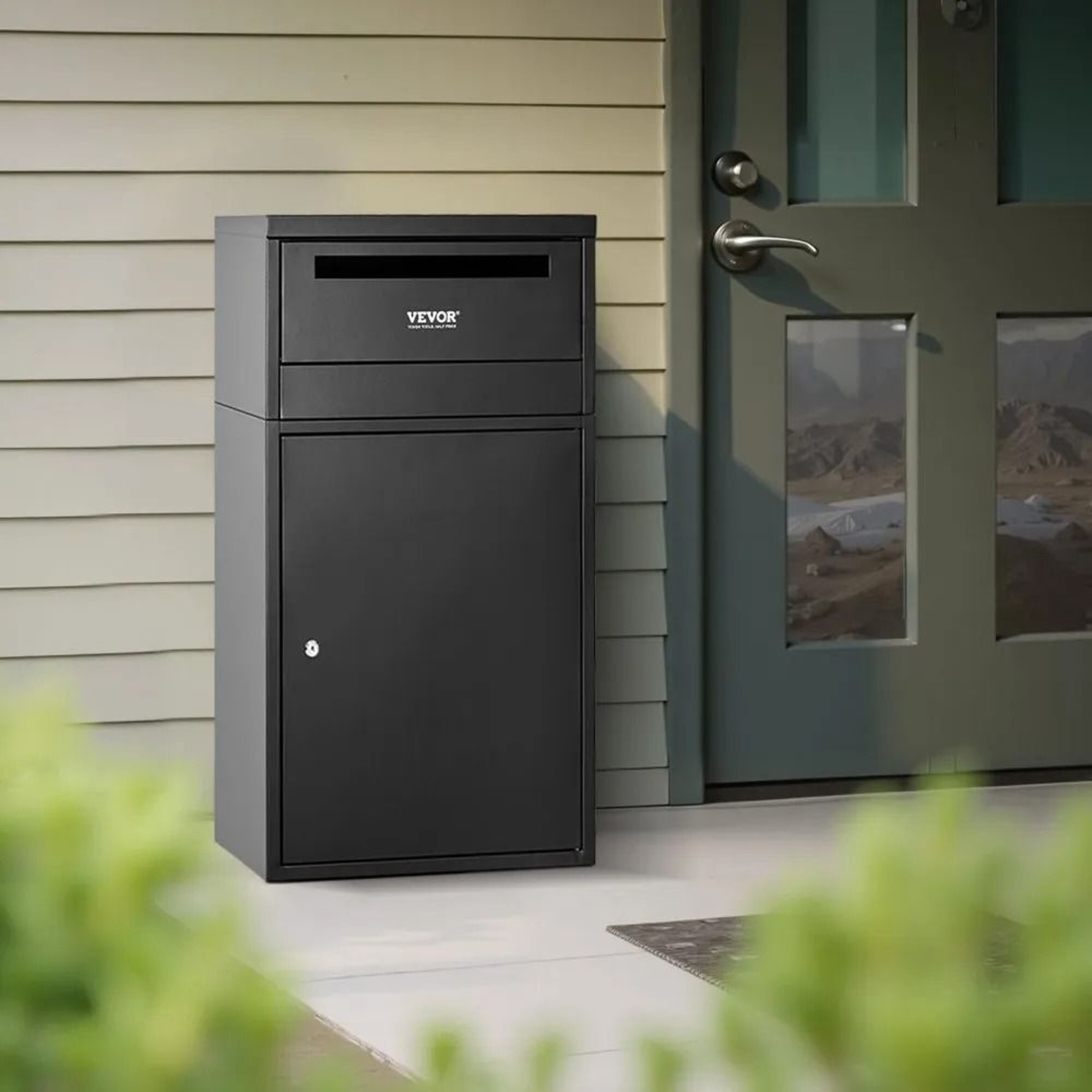 Lockable Outdoor Package Delivery Box With AntiTheft Design And Galvanized Steel Construction 6