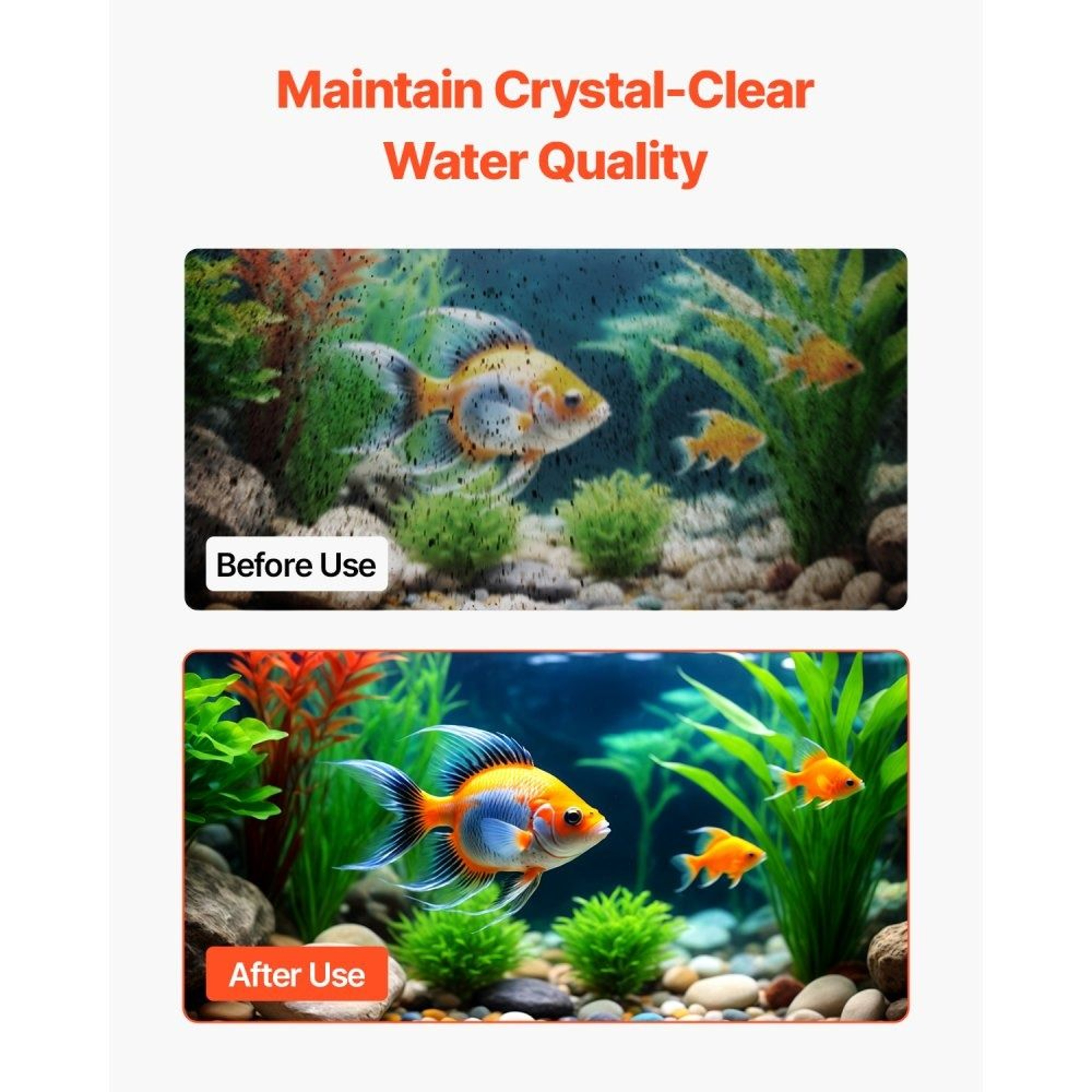 Aquarium Replacement Filter Cartridges 8Pack For CL20 Fish Tanks 4