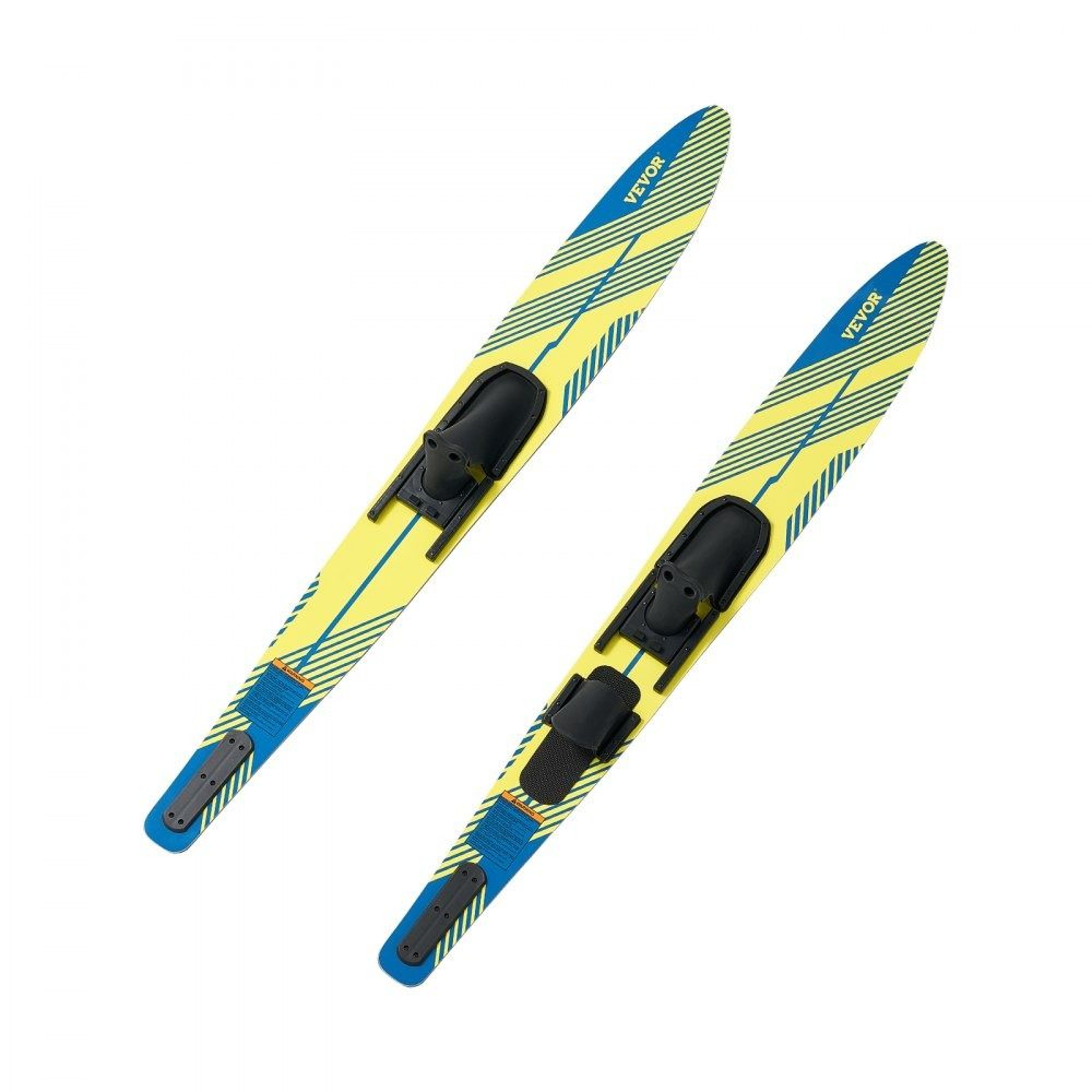 67Inch Adult Water Skis With Adjustable X9 Bindings And Padded Rear Toe Plate 0