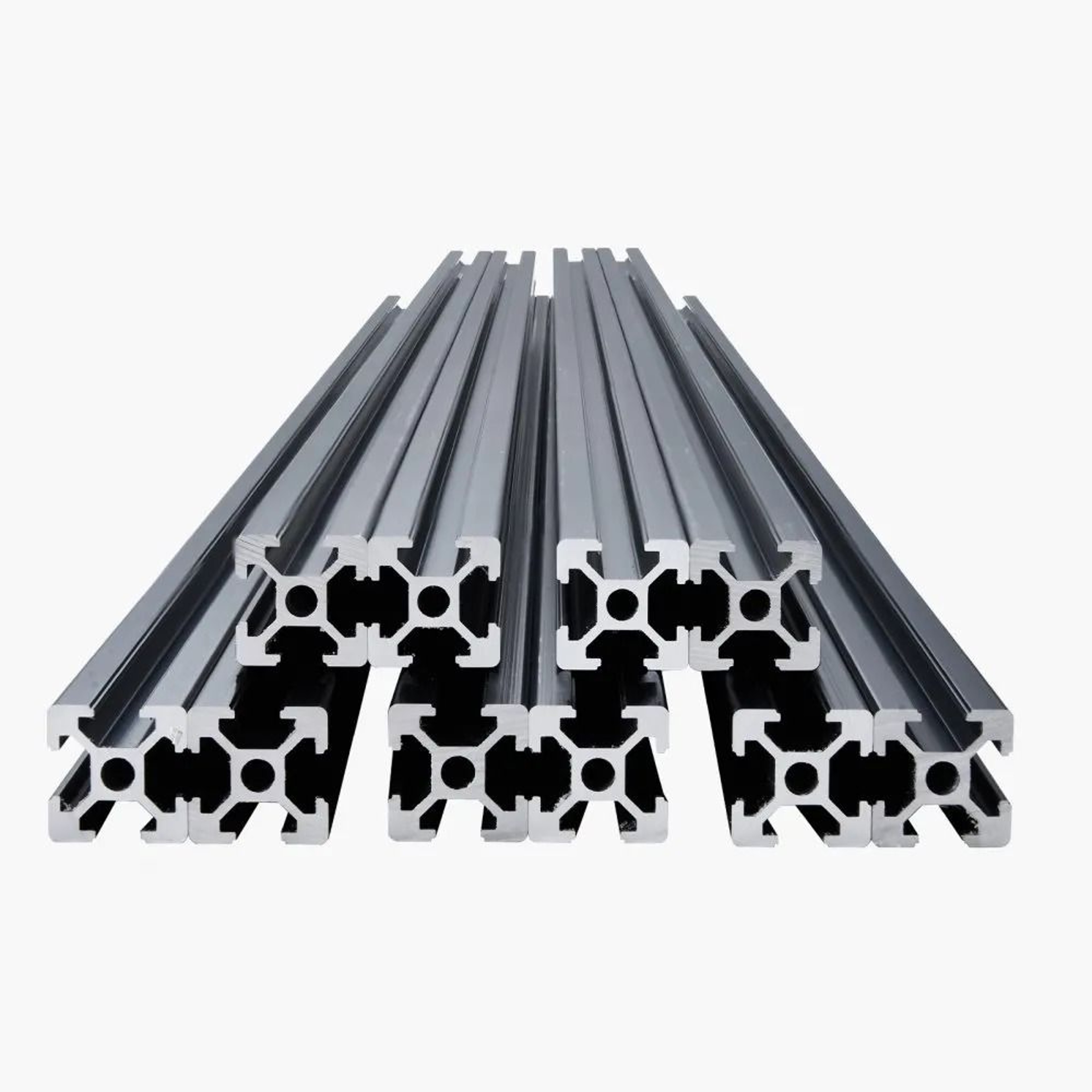 10PCS 2020 TSlot Aluminum Extrusion Rails 59 Inch Anodized Profiles For CNC And 3D Printers 7