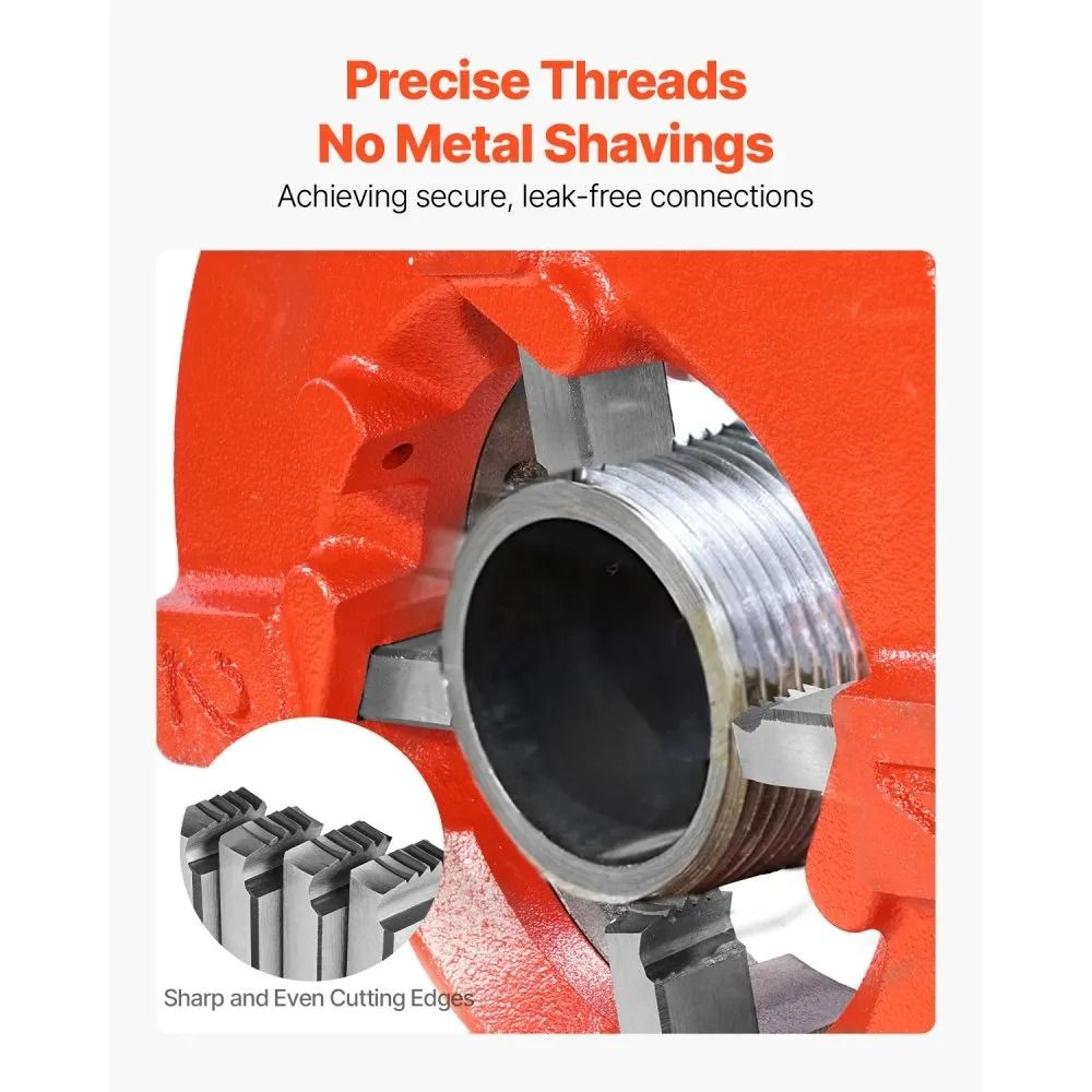 Pipe Threading Machine Dies 212 To 4 Inch NPT RightHand HSS 4Piece Set 4