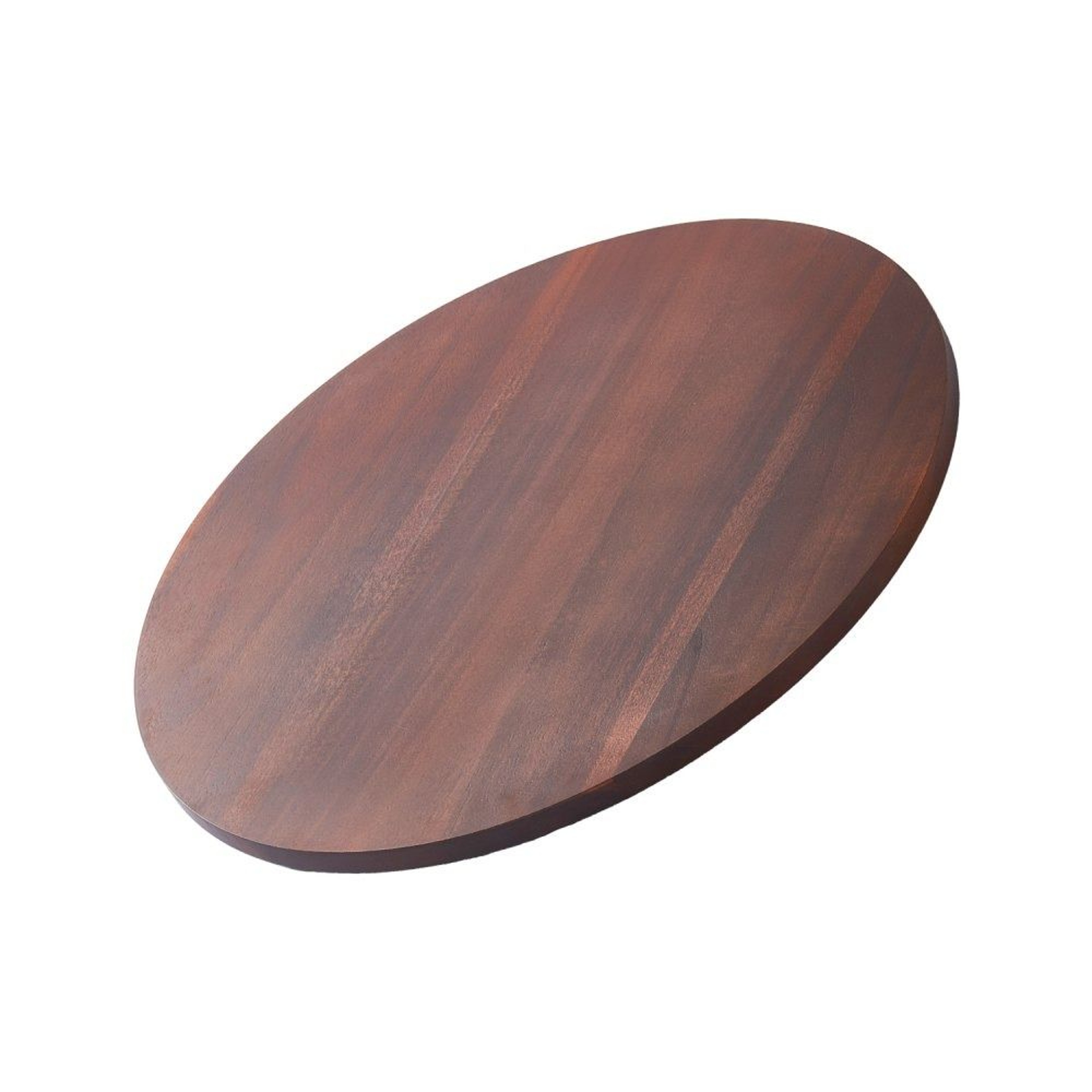 24 Inch Acacia Wood Lazy Susan Turntable With 360 Smooth Rotation 0