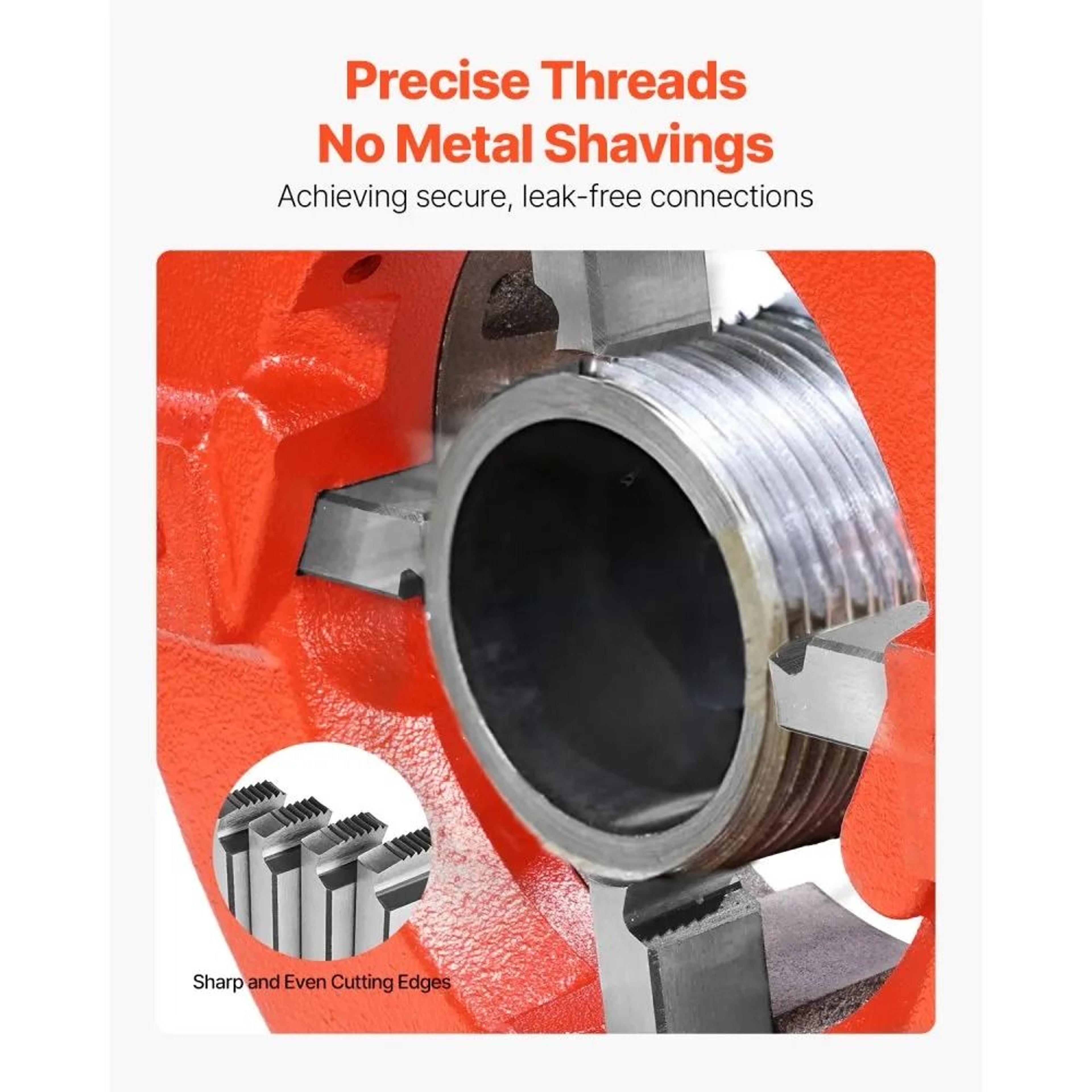 NPT Pipe Threading Machine Dies 1234 Inch HSS RightHanded 4Piece Set 2