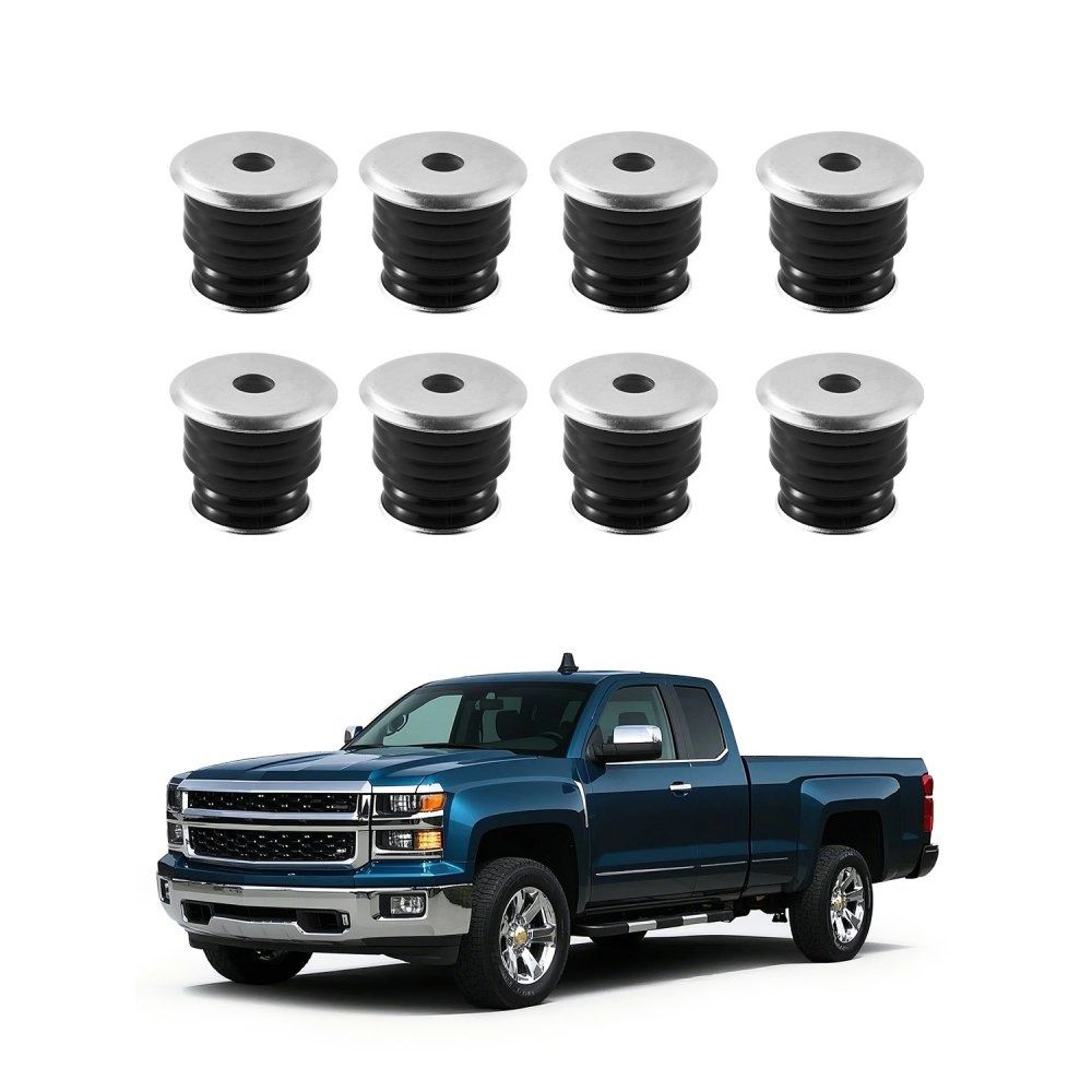 Body Mount Bushing Kit For 19992007 Ford F250 F350 Polyurethane Replacement Kit 0