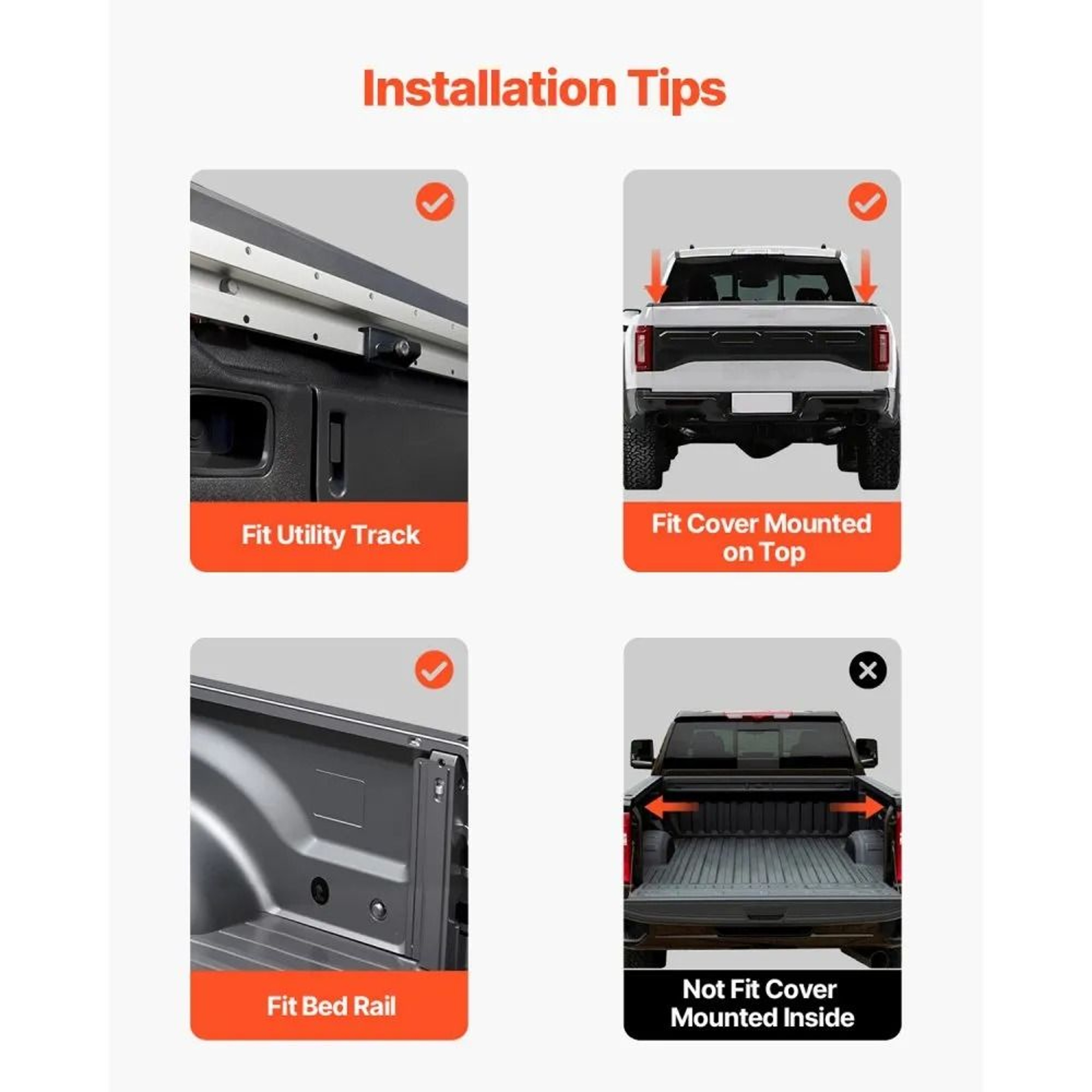 Adjustable Overland Truck Bed Rack With 900 LB Static Capacity For MidSize Trucks 6