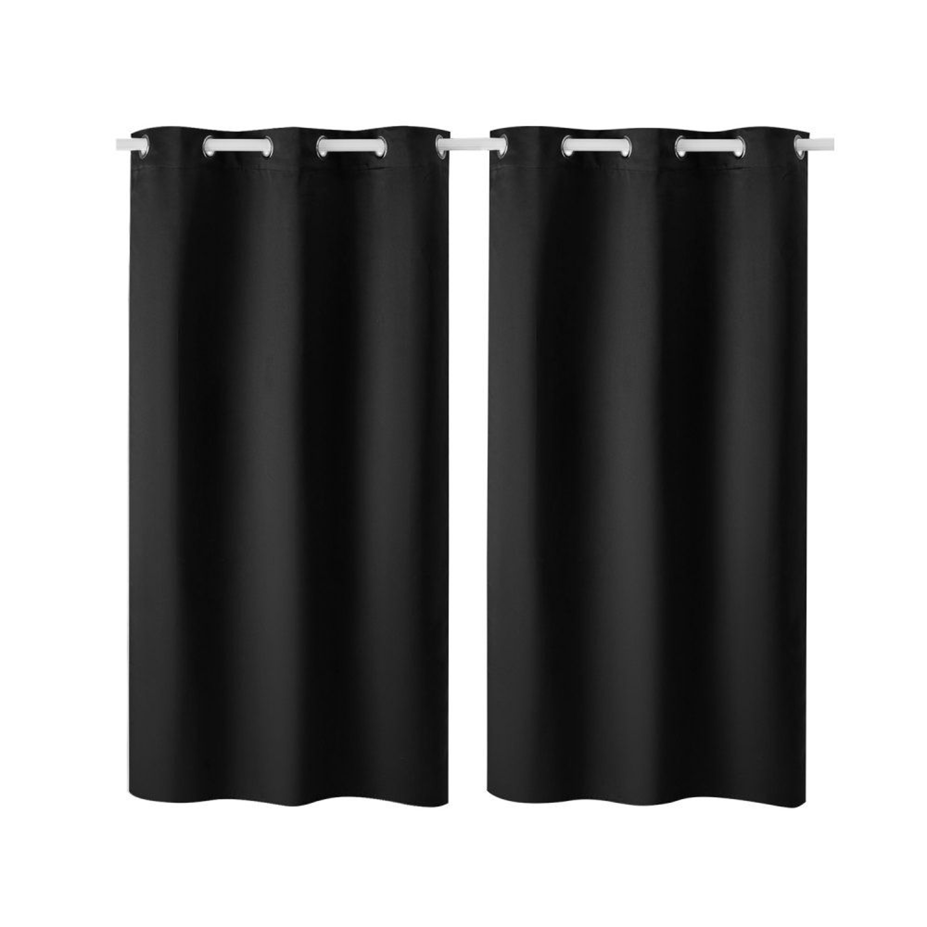 Blackout Curtains 63 Inch Length 2 Panel Set With Thermal Insulation And Grommets 0