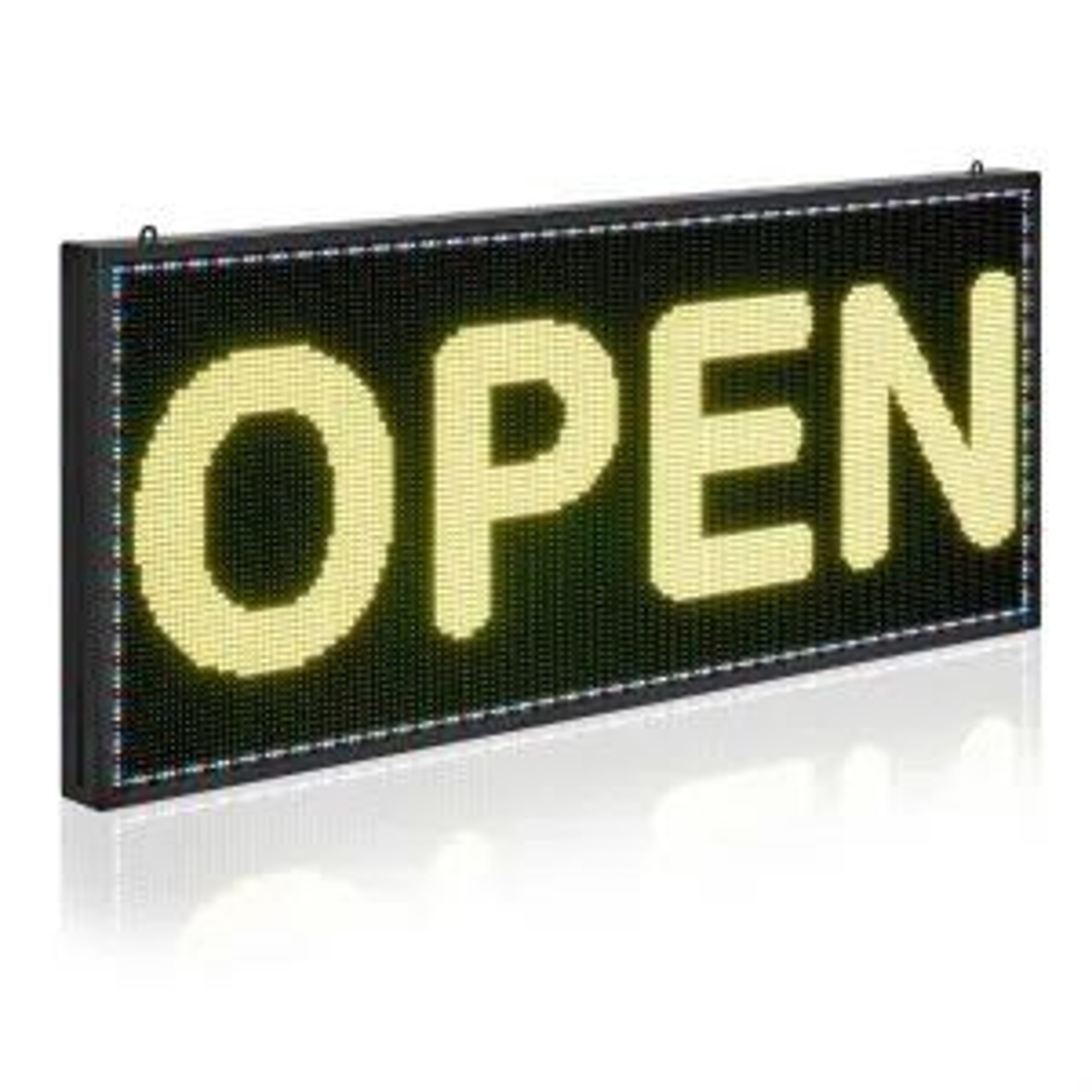 Programmable LED Sign P6 Full Color Bluetooth Scrolling Display For Store Advertising 0