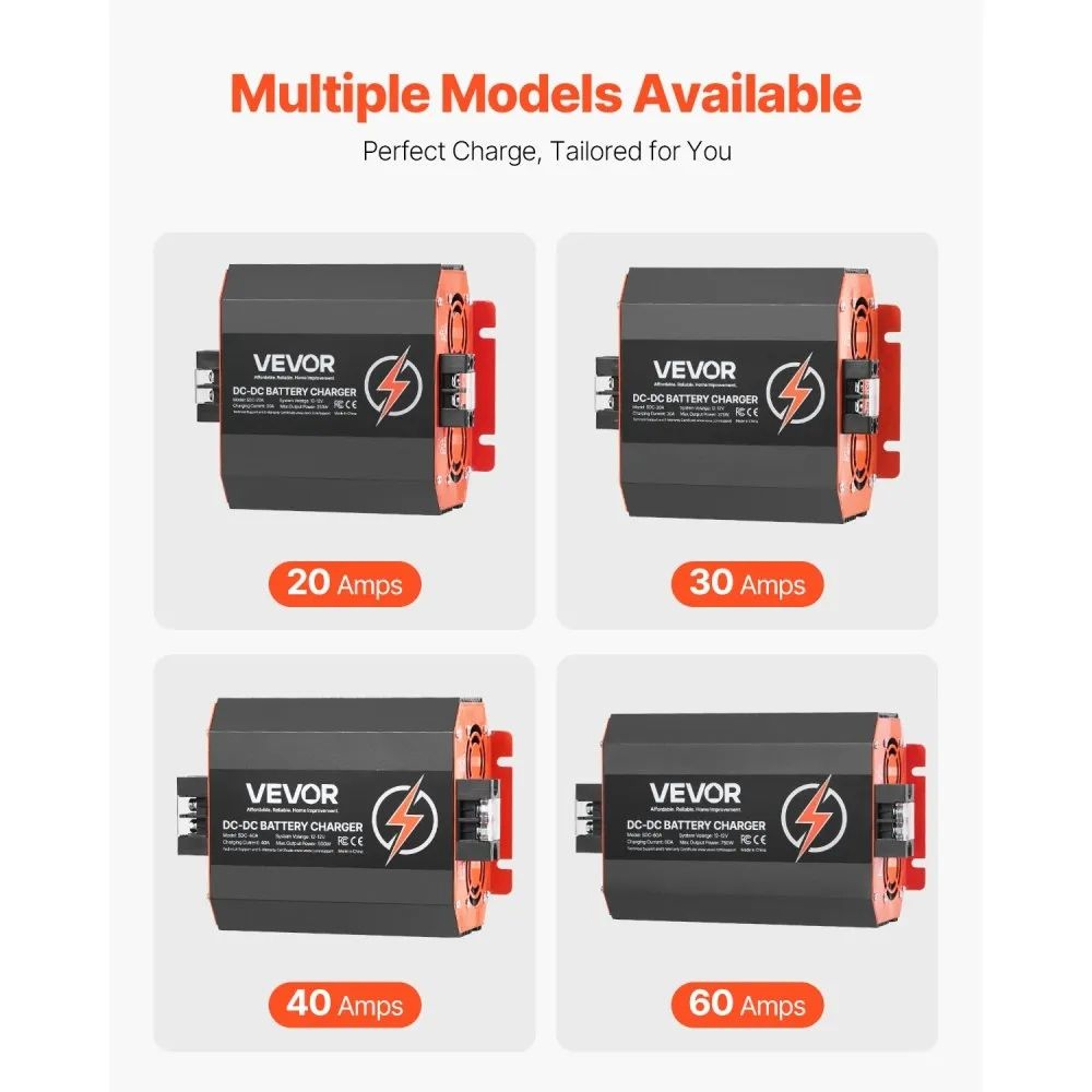 12V 60A DC To DC Battery Charger With 750W Output And Smart MultiStage Charging 6