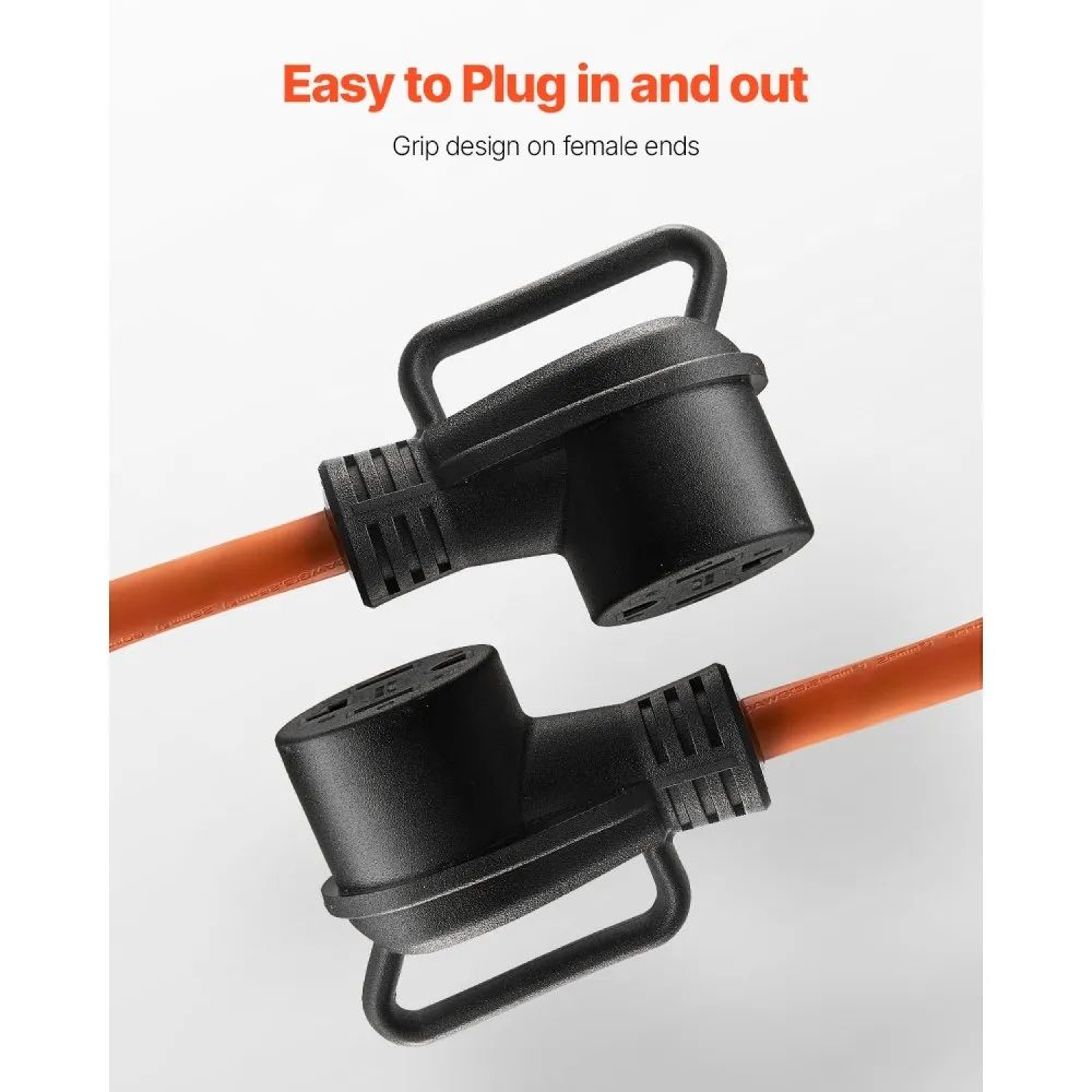 50 Ft HeavyDuty Dryer Extension Cord 4Prong NEMA 1430 30A 125250V 3