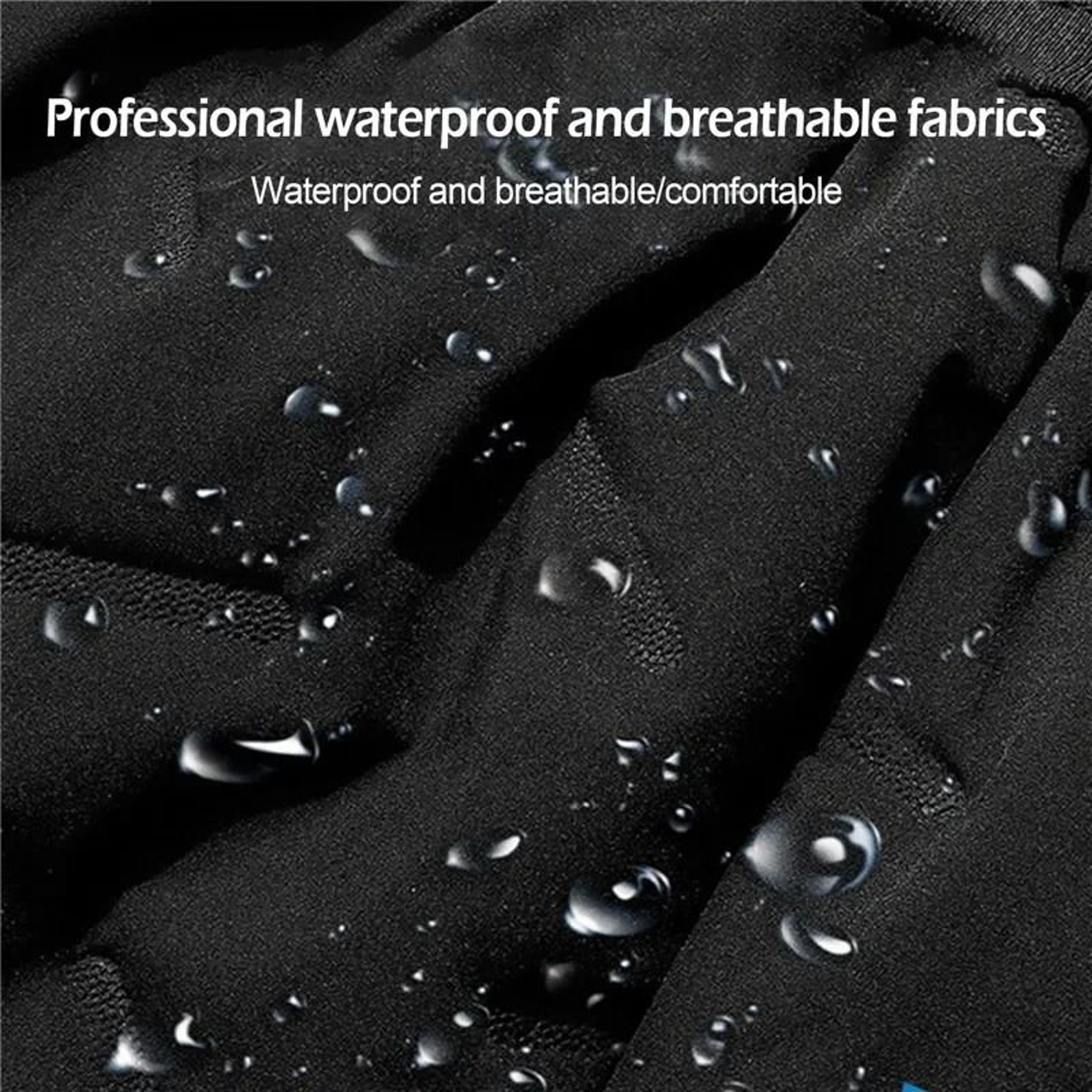 Men Thermal Fleece Sweatpants Lambswool Lined Windproof Warm Outdoor Pants 4