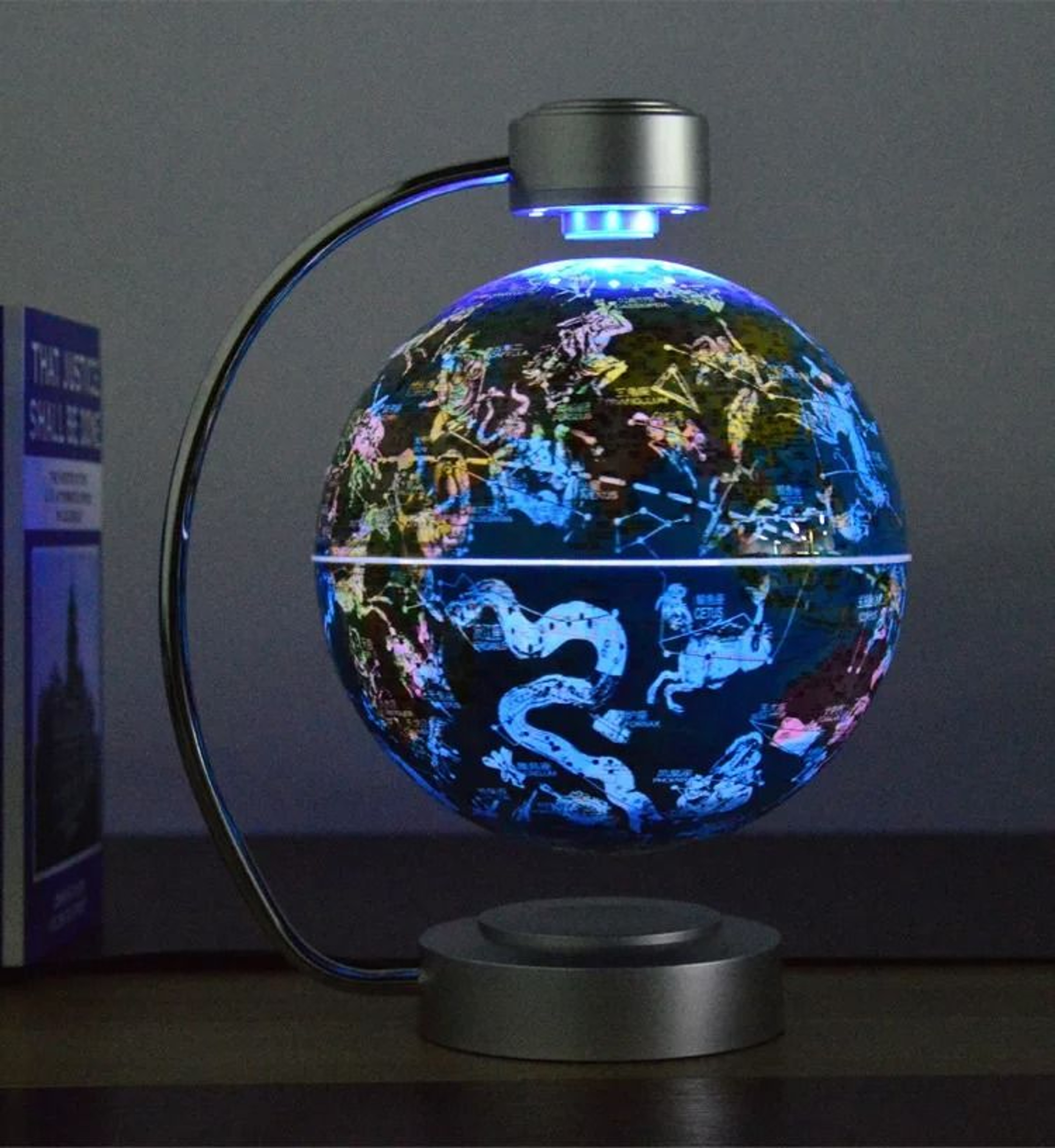 8 Inch Magnetic Levitation Floating Globe With LED Light 0