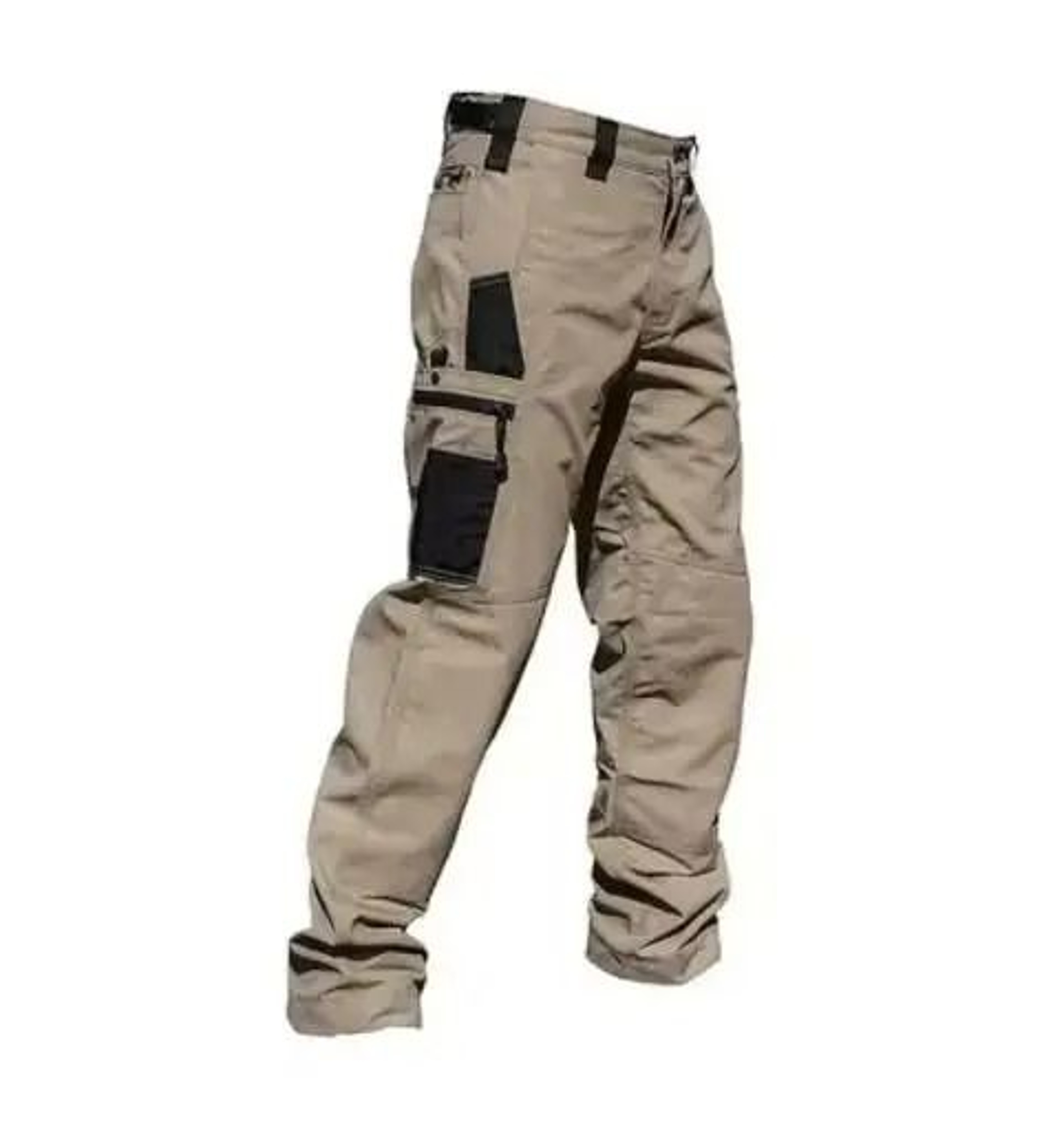 Mens Tactical Waterproof Cargo Pants Outdoor Multi Pocket Combat Trousers 8