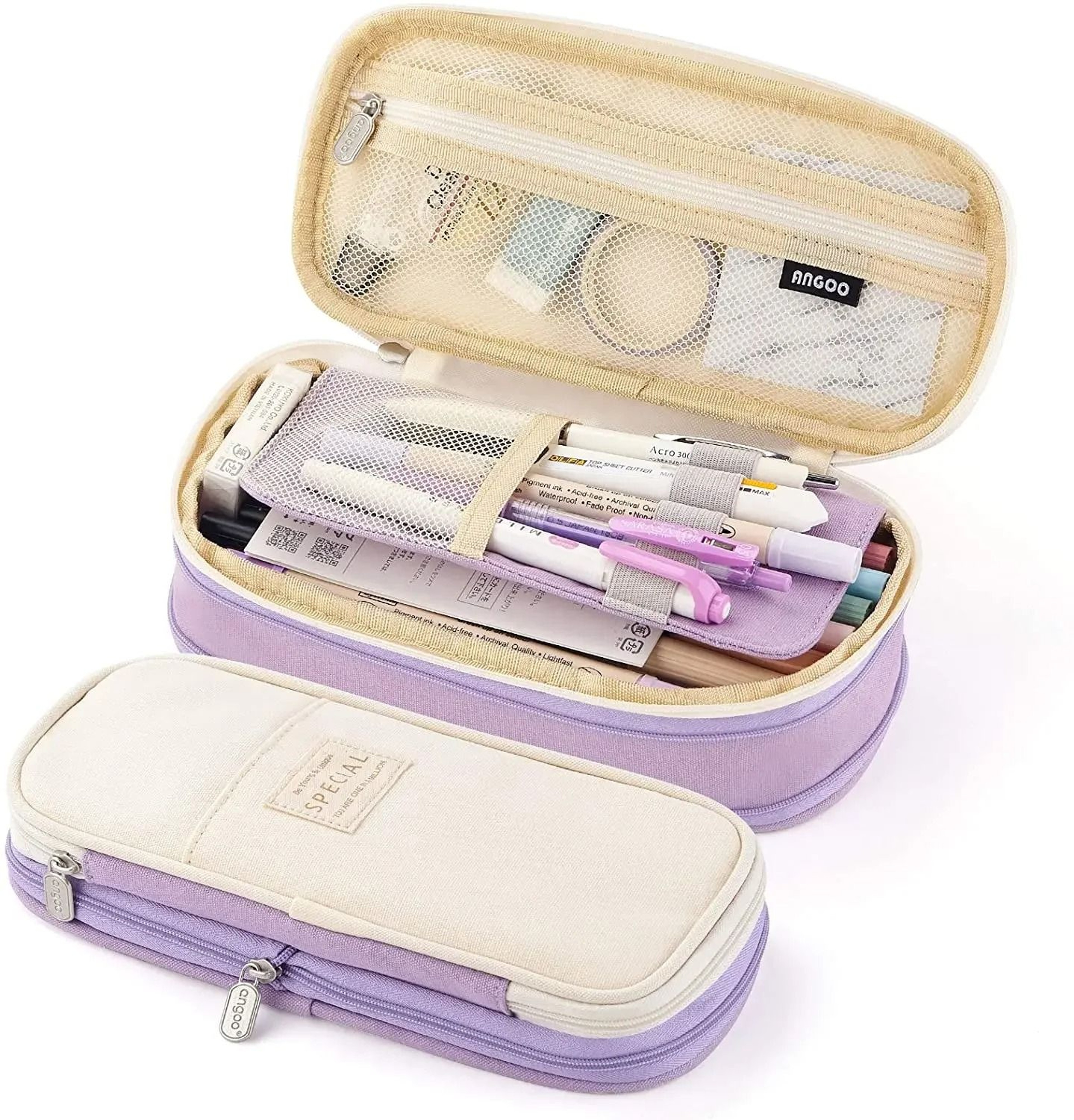 Cute Large Capacity Pencil Case Organizer 12