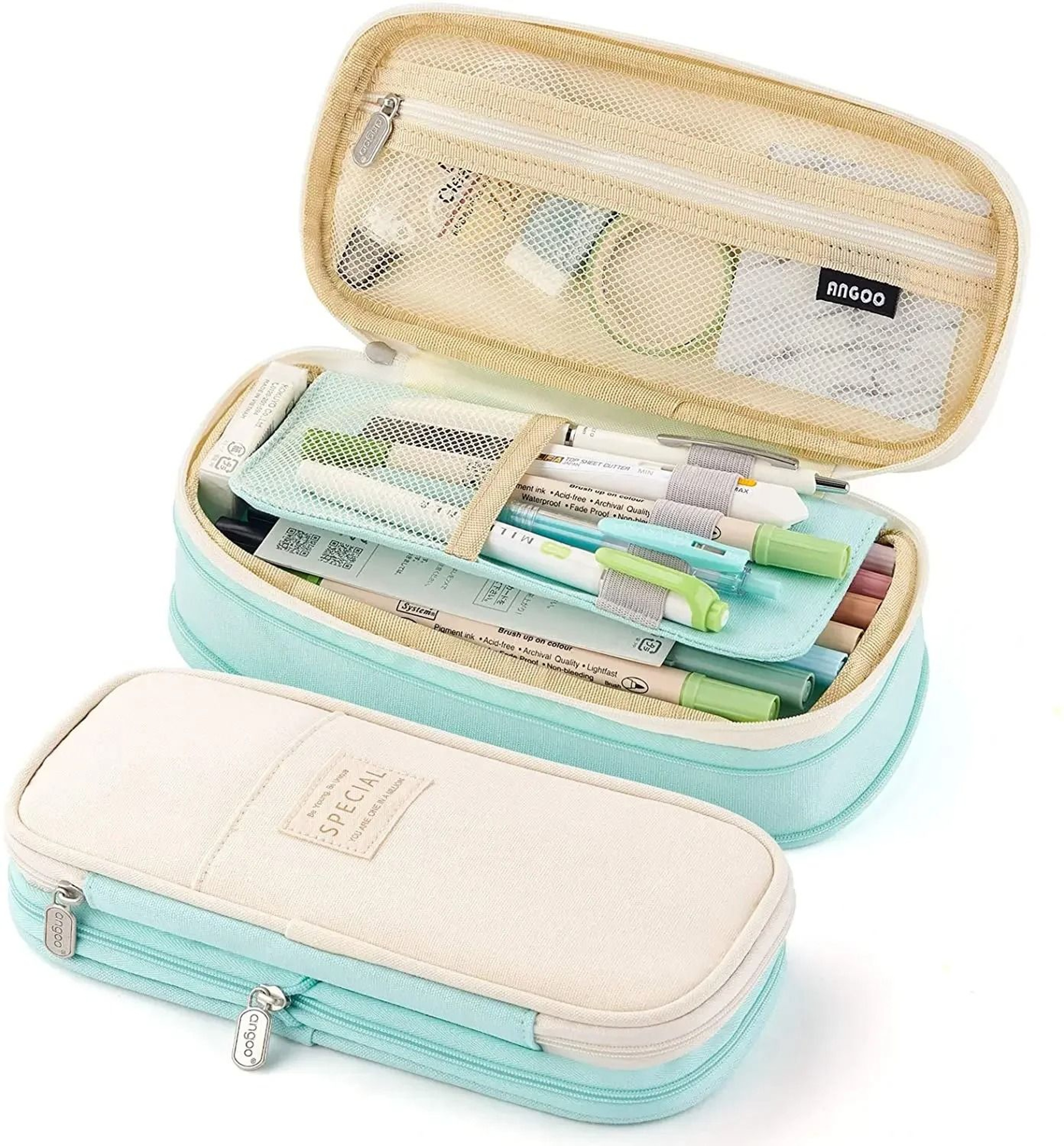 Cute Large Capacity Pencil Case Organizer 13